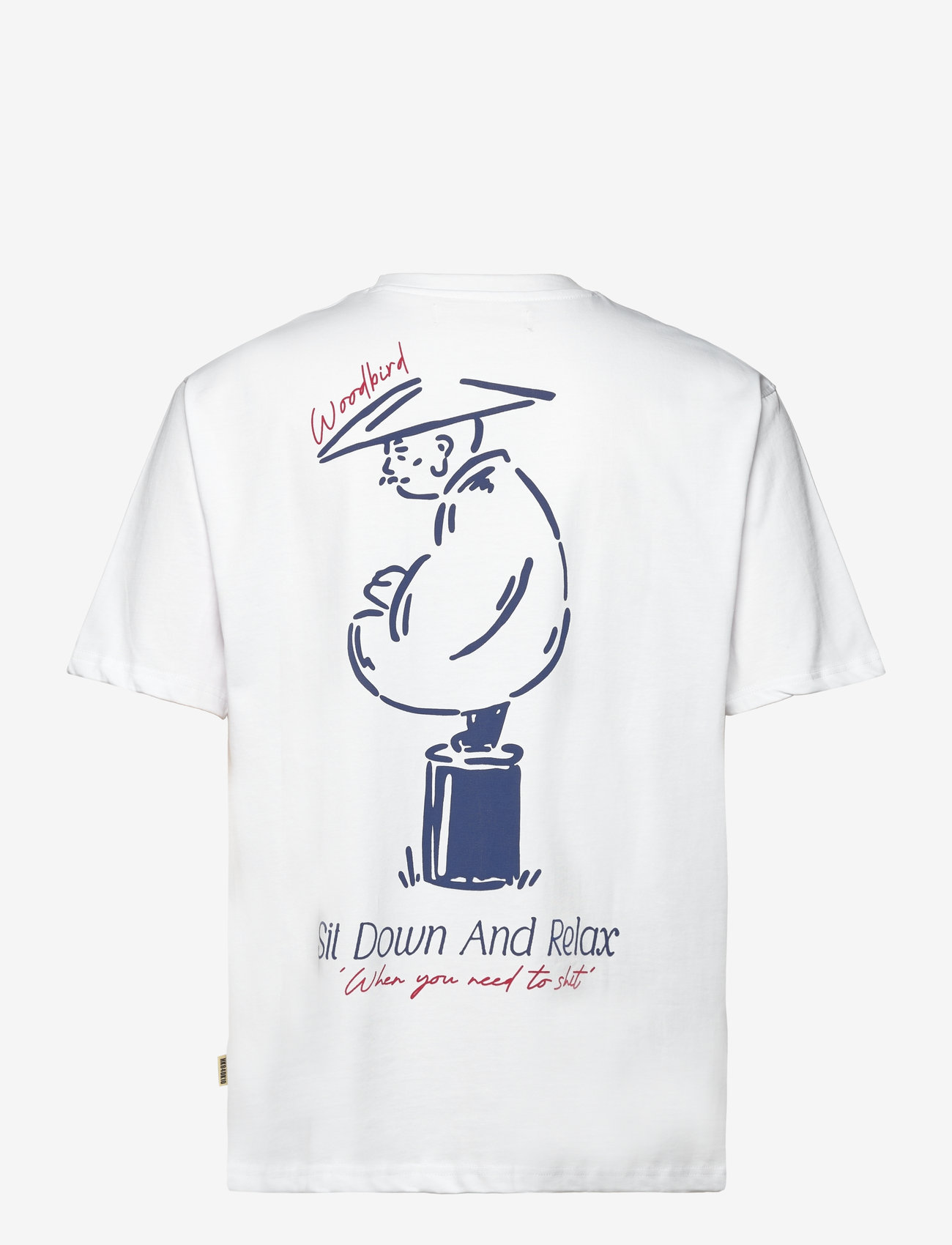 Woodbird - WBBaine Pose Tee - white - 1