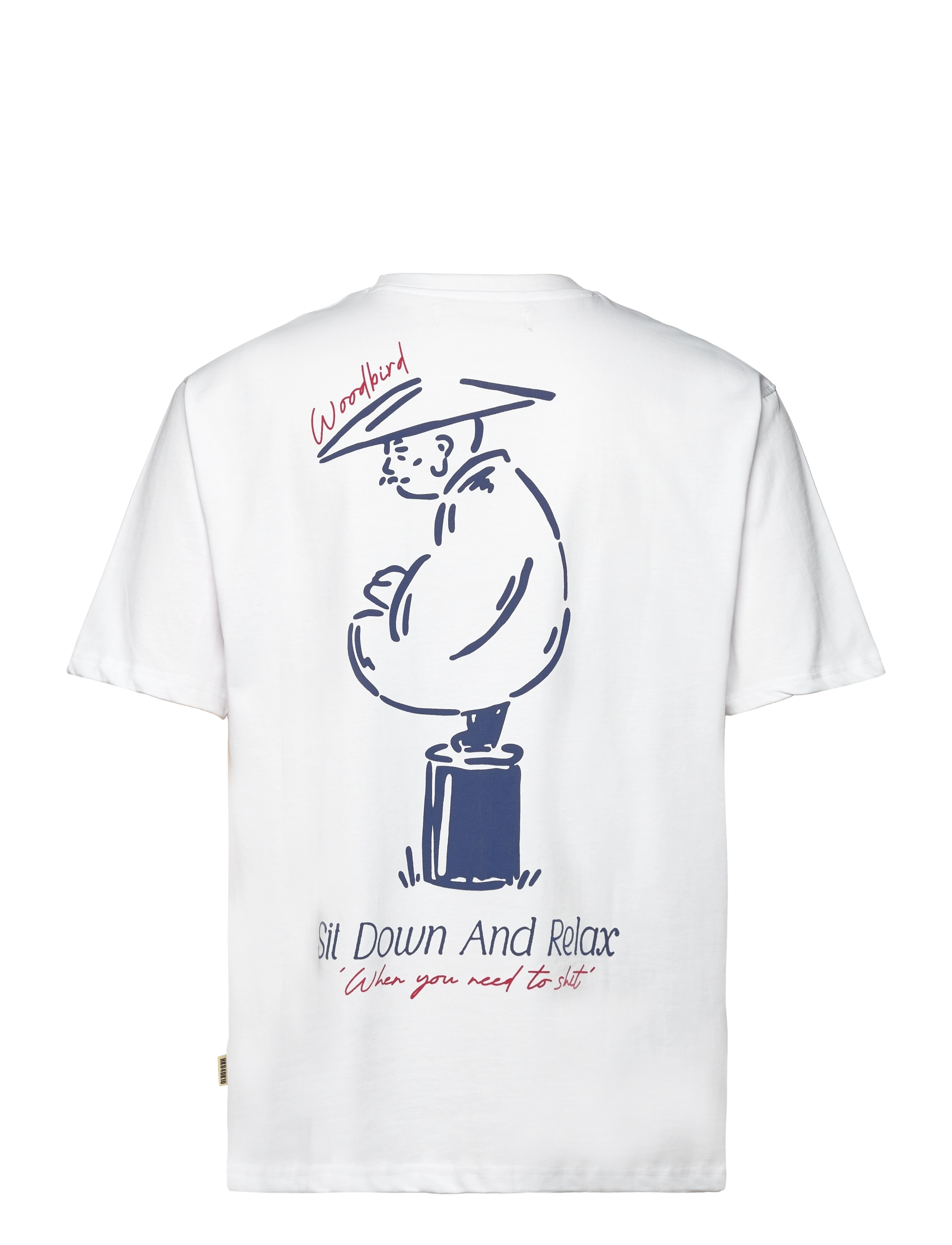 Woodbird - WBBaine Pose Tee - white - 1