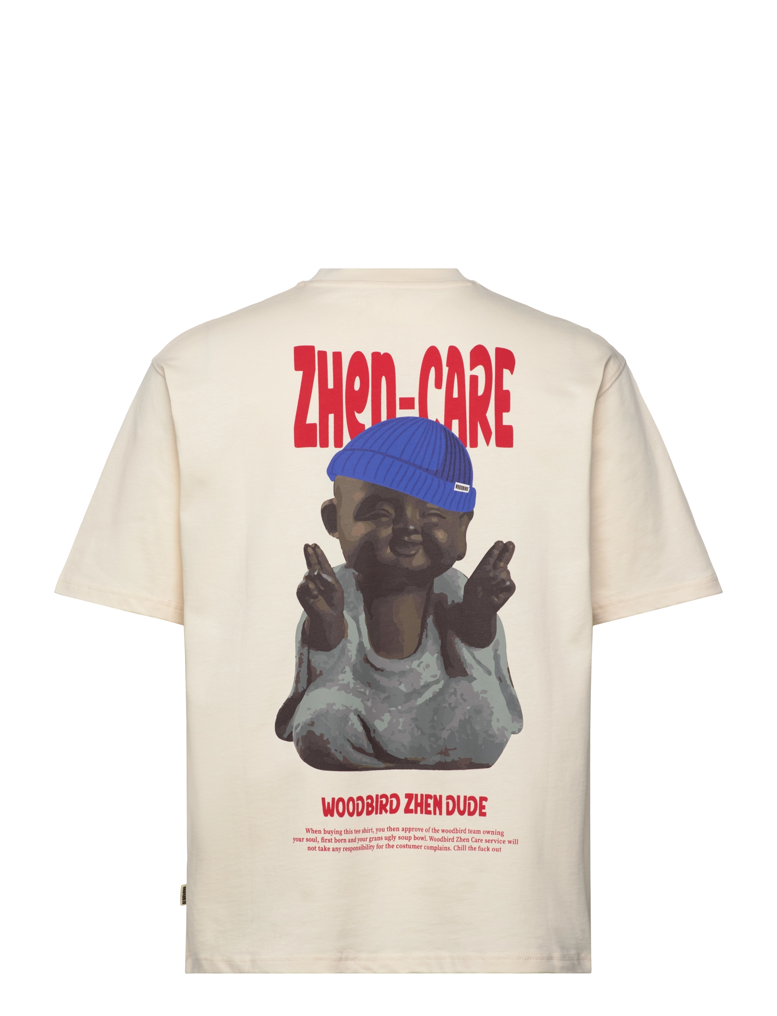 Woodbird - WBBaine Dude Tee - off white - 1