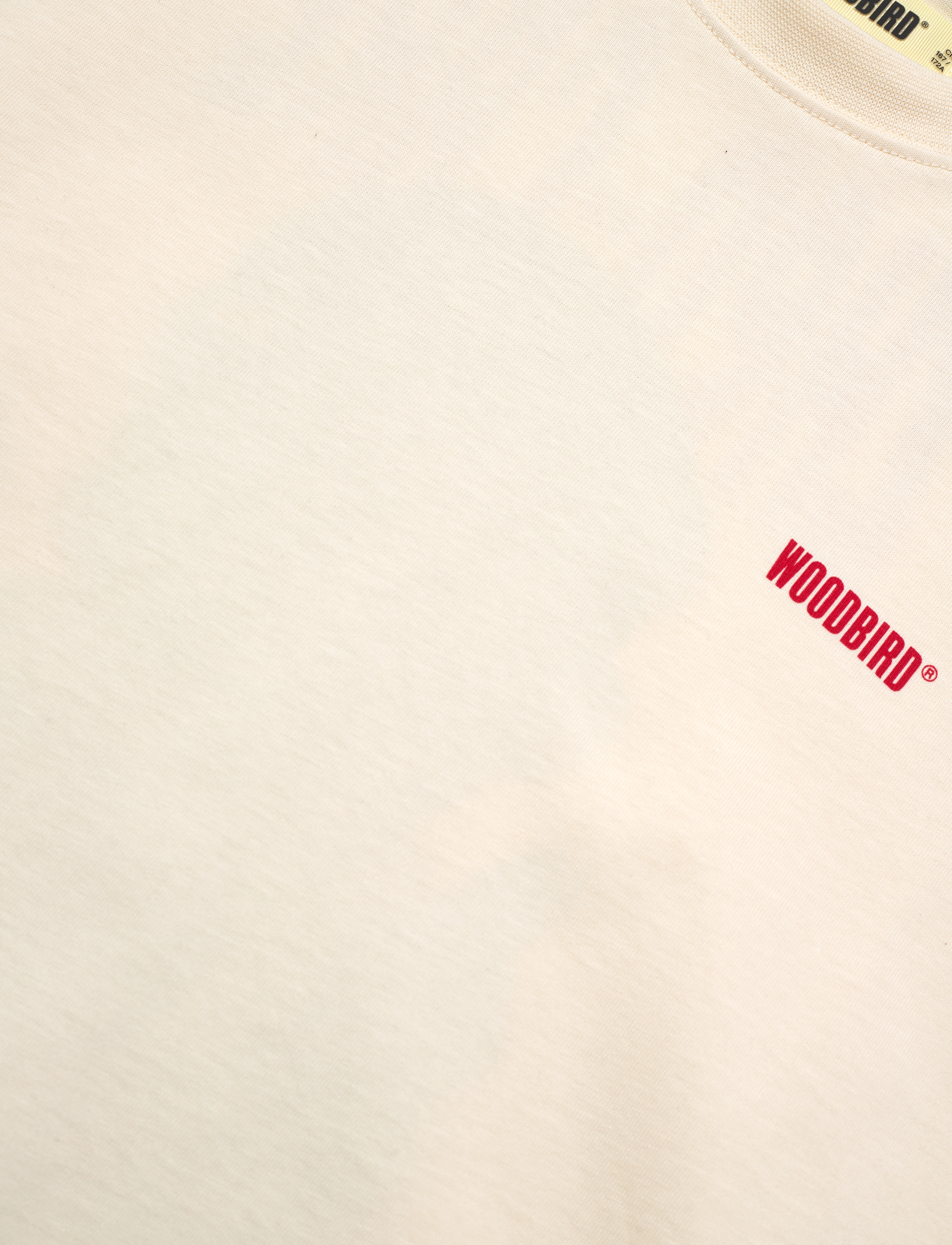 Woodbird - WBBaine Dude Tee - off white - 2
