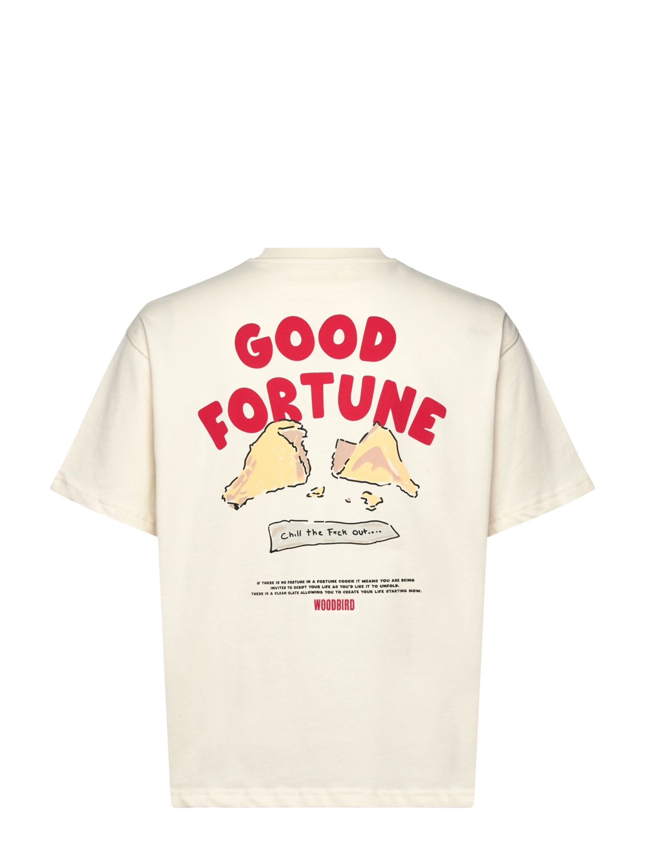 Woodbird - WBBaine Fortune Tee - off white - 1