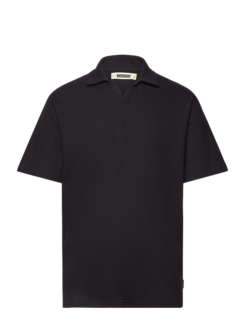 Woodbird - WBMoul Terry Polo - black - 0