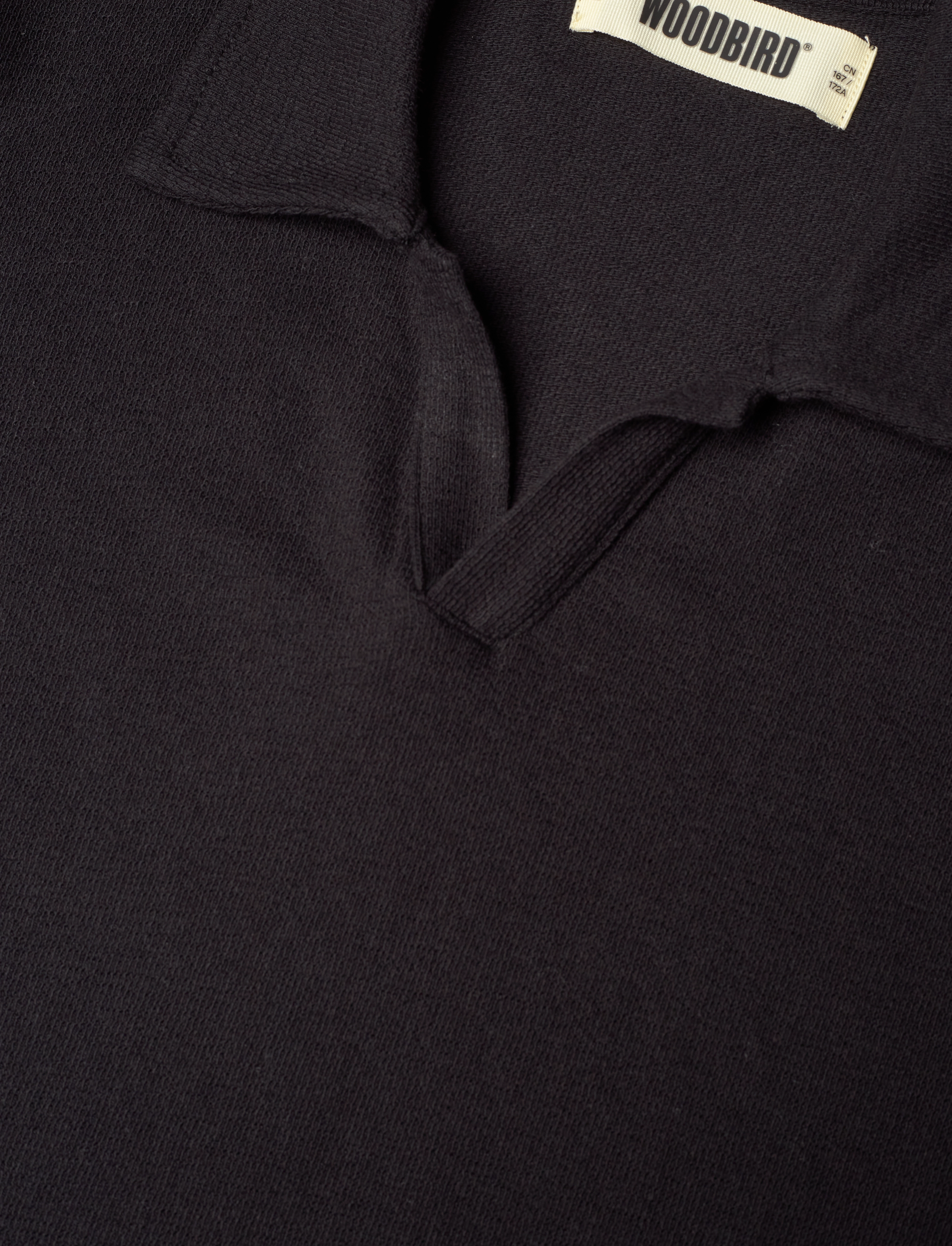 Woodbird - WBMoul Terry Polo - black - 2