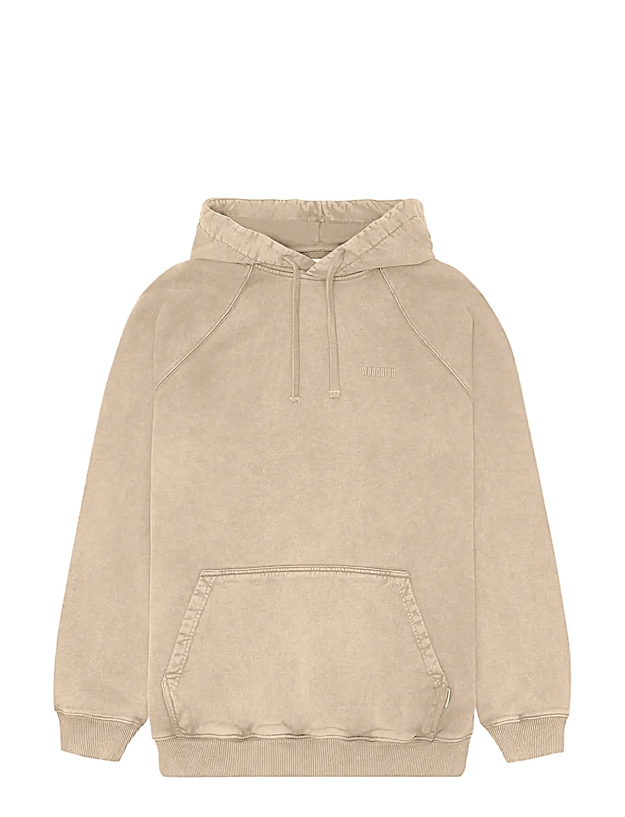 Woodbird - WBPaw Washed Hoodie - kapuzenpullover - light sand - 1