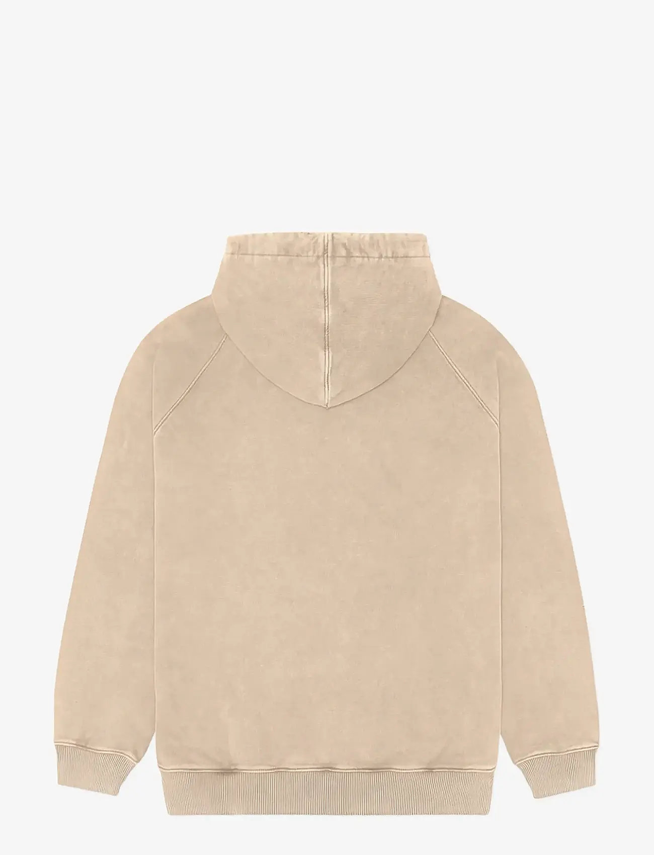 Woodbird - WBPaw Washed Hoodie - hættetrøjer - light sand - 2