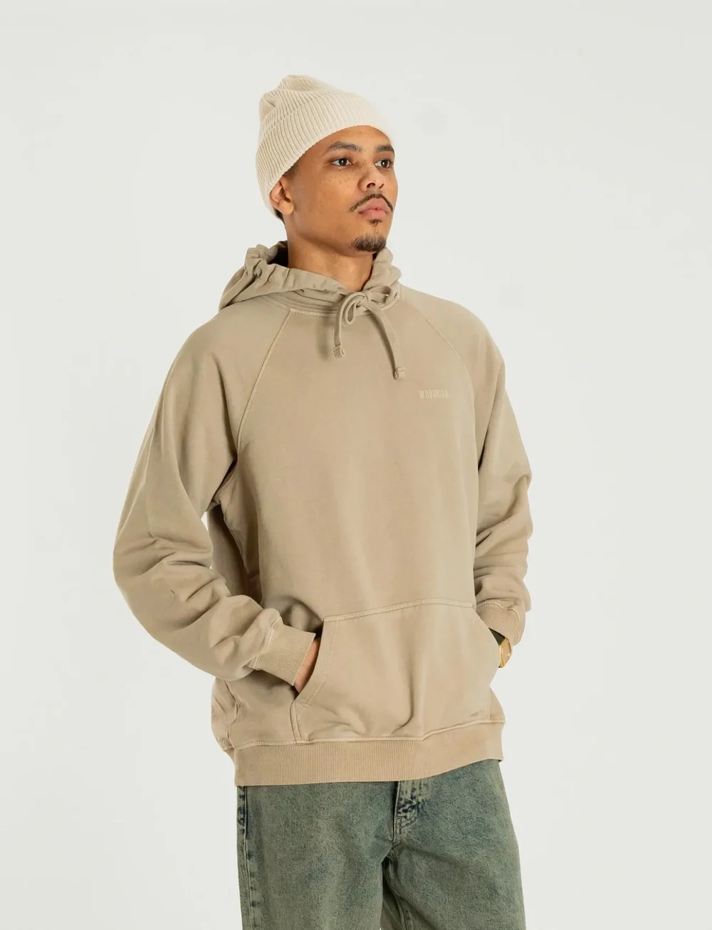Woodbird - WBPaw Washed Hoodie - kapuzenpullover - light sand - 3