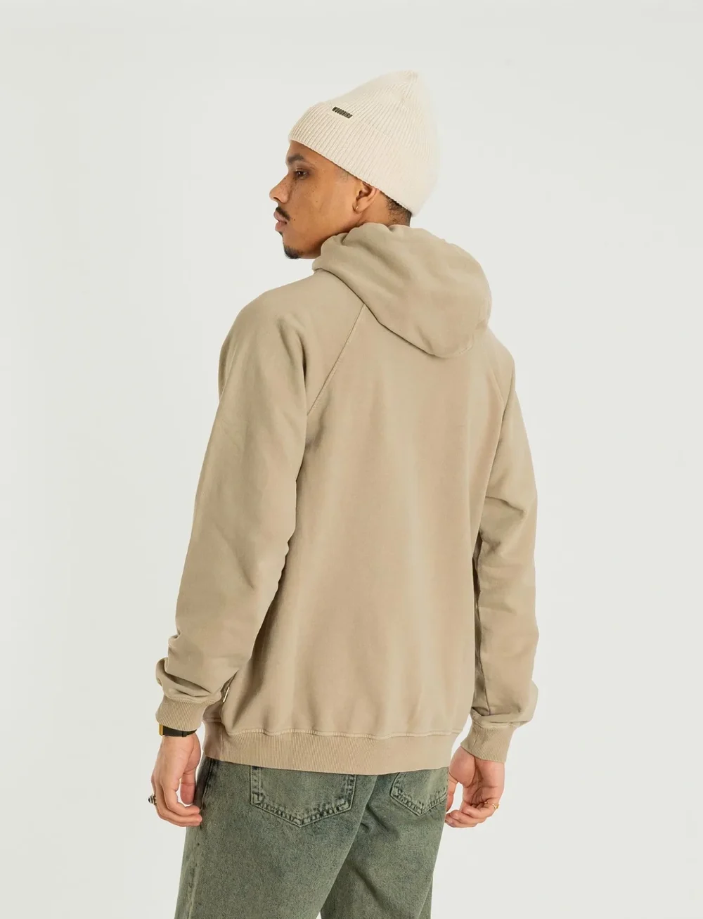 Woodbird - WBPaw Washed Hoodie - kapuzenpullover - light sand - 4