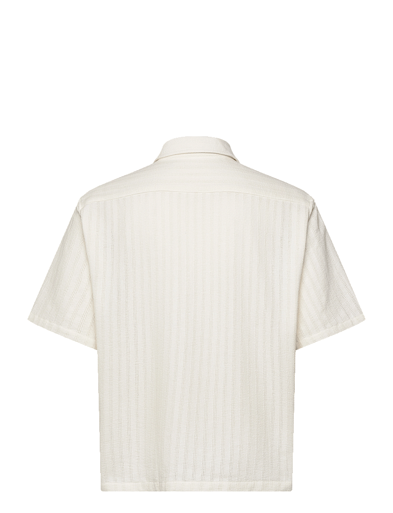 Woodbird - WBWang Chuke Shirt - kurzarmhemden - off white - 2