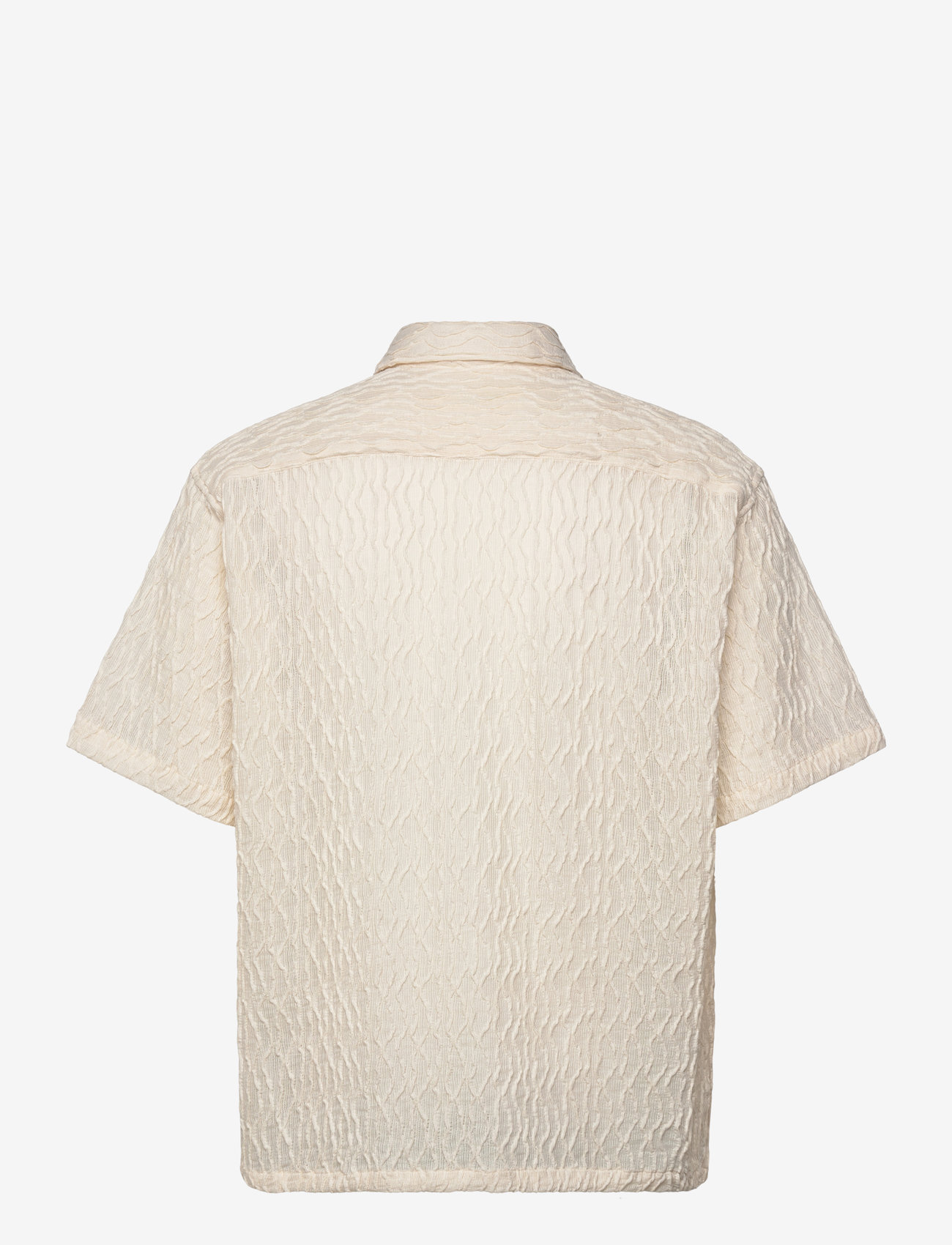 Woodbird - WBSunny Crooque Shirt - kurzarmhemden - off white - 2