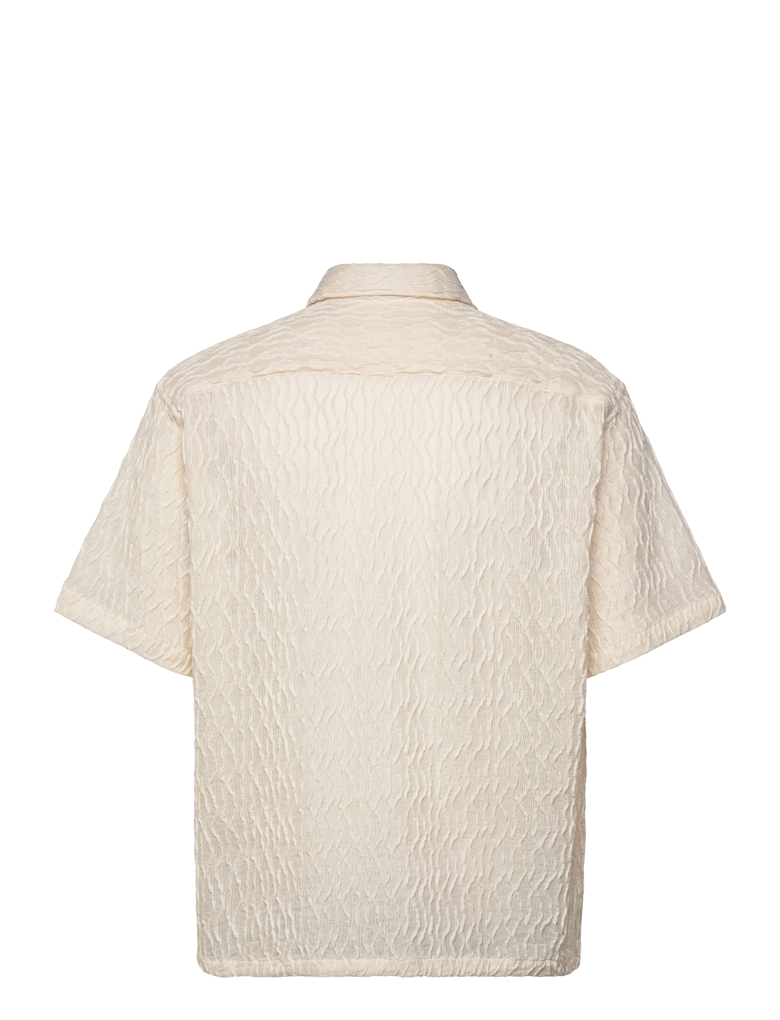 Woodbird - WBSunny Crooque Shirt - marškiniai trumpomis rankovėmis - off white - 2