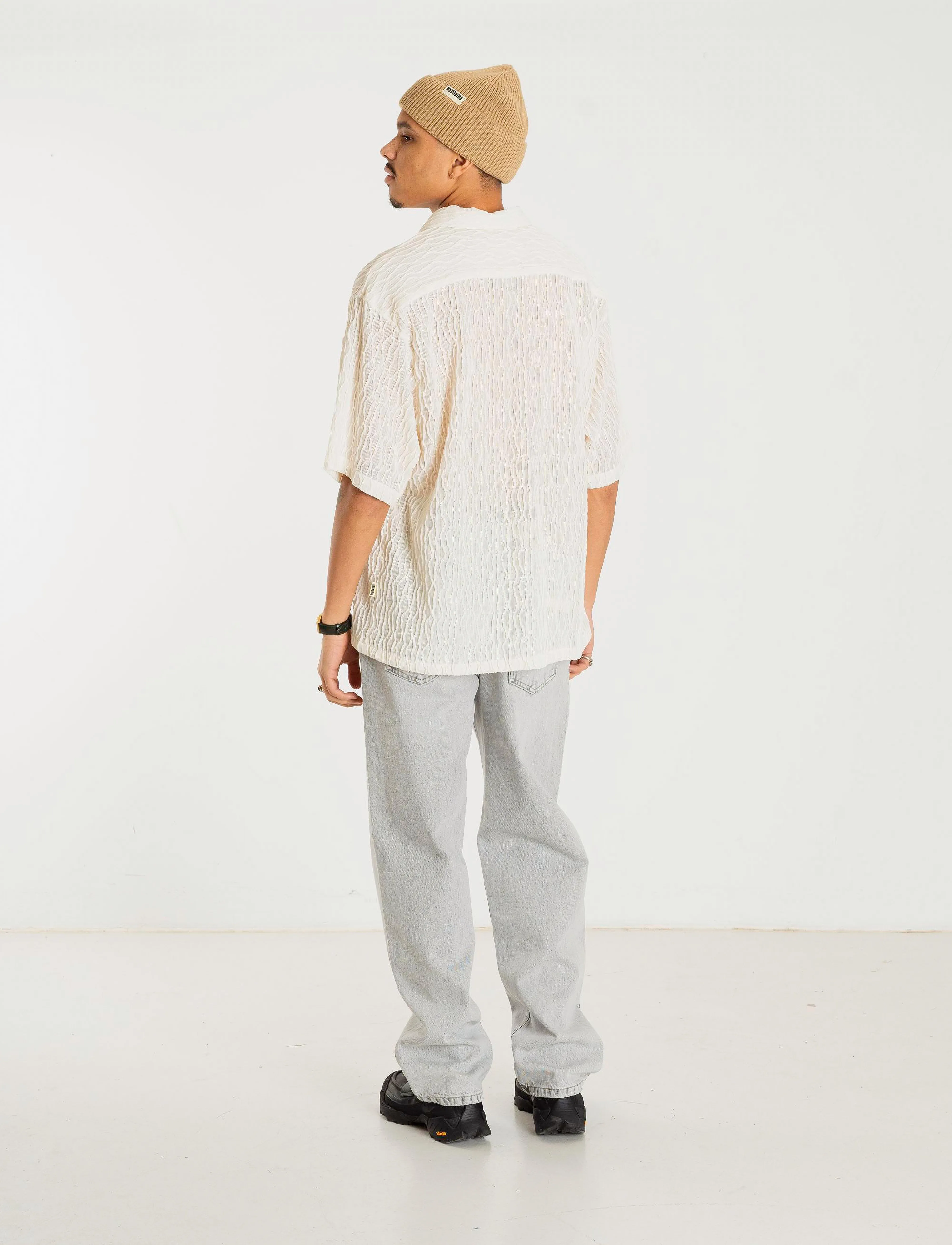 Woodbird - WBSunny Crooque Shirt - marškiniai trumpomis rankovėmis - off white - 5