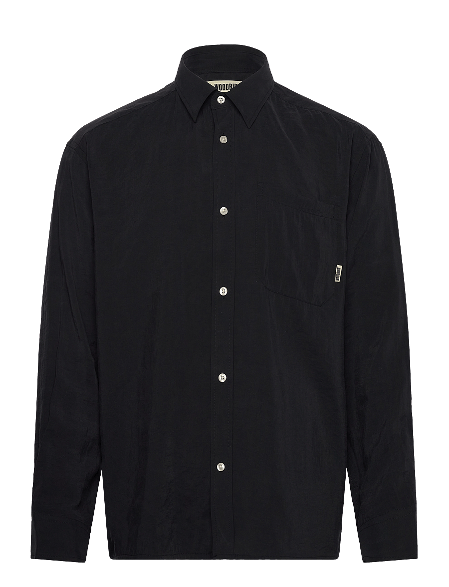 Woodbird - WBBuzo Modu Shirt - casual overhemden - black - 0