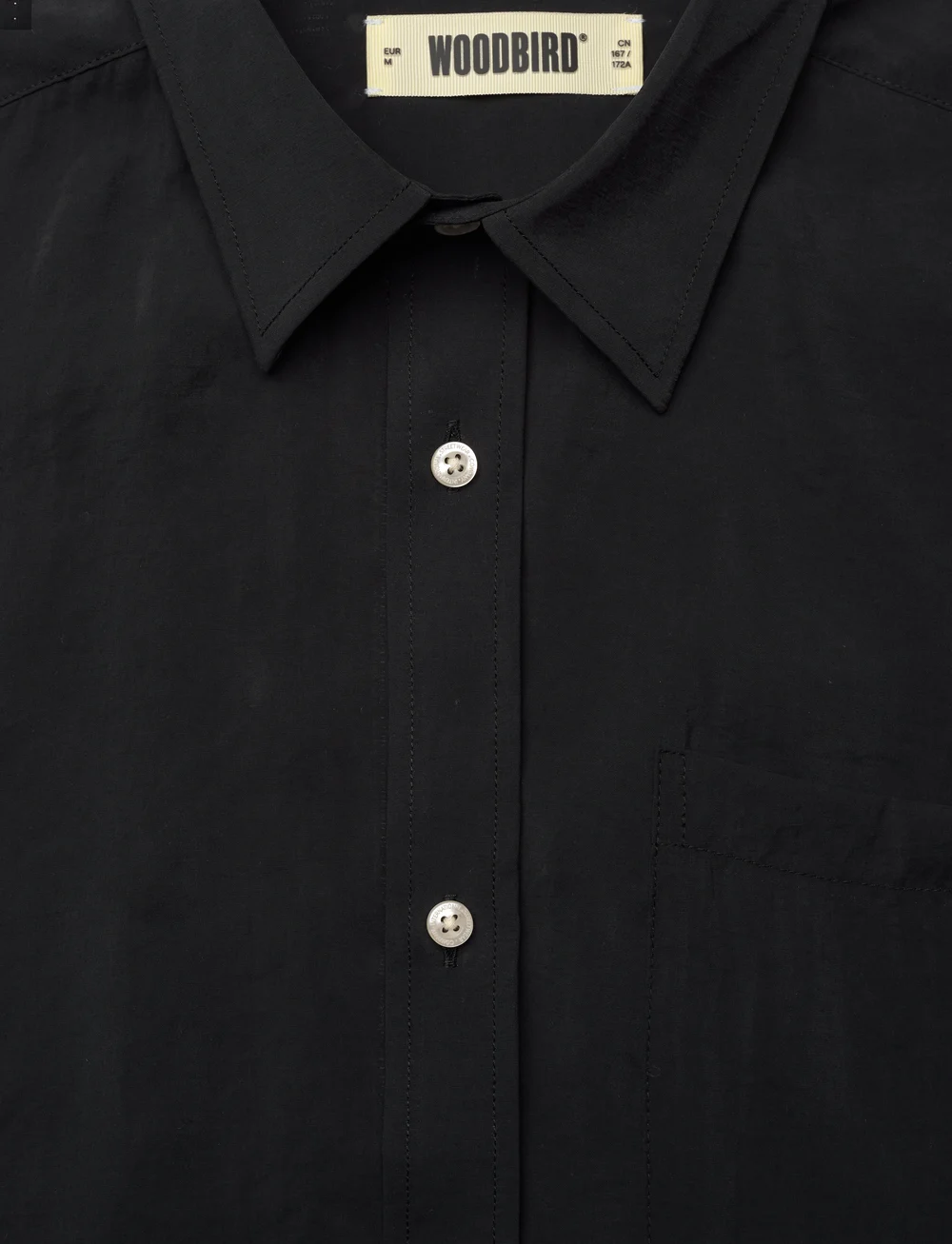 Woodbird - WBBuzo Modu Shirt - casual skjortor - black - 2