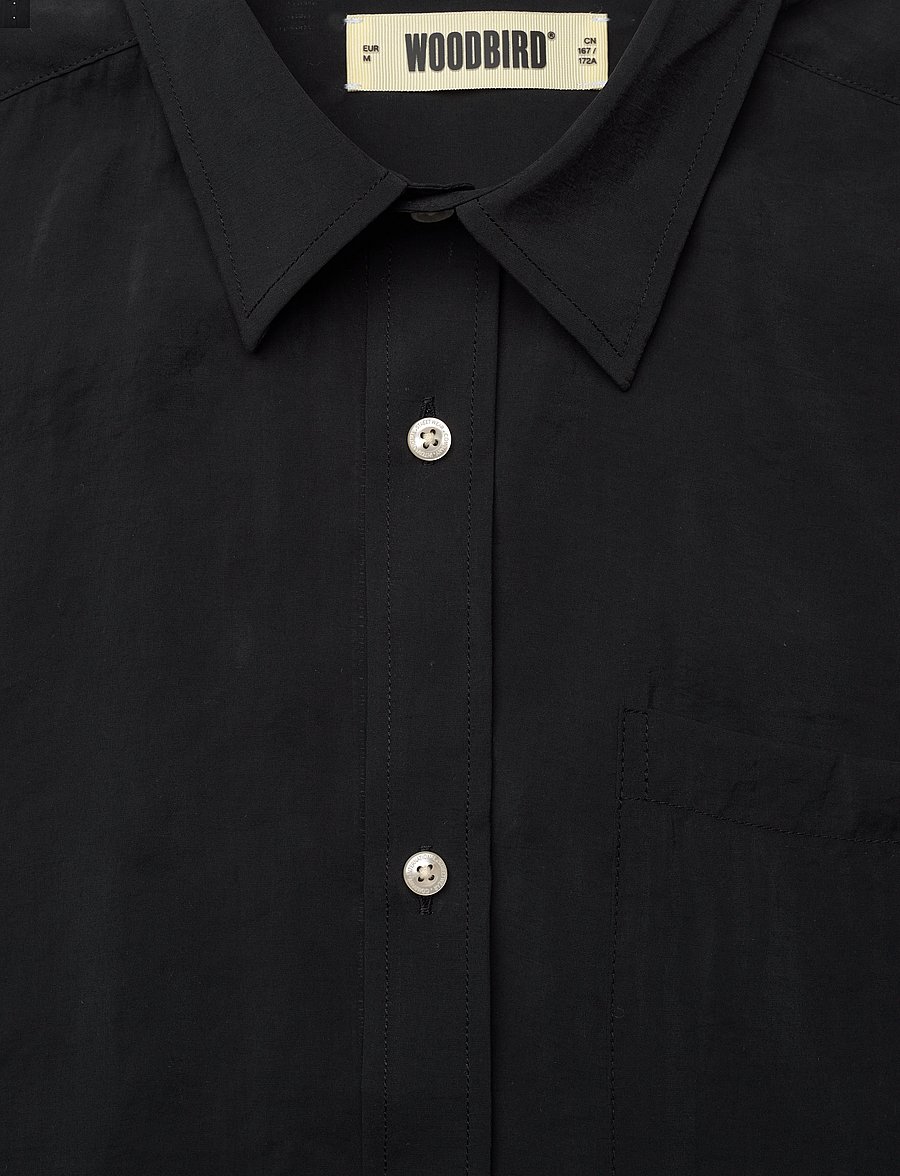 Woodbird - WBBuzo Modu Shirt - casual overhemden - black - 2