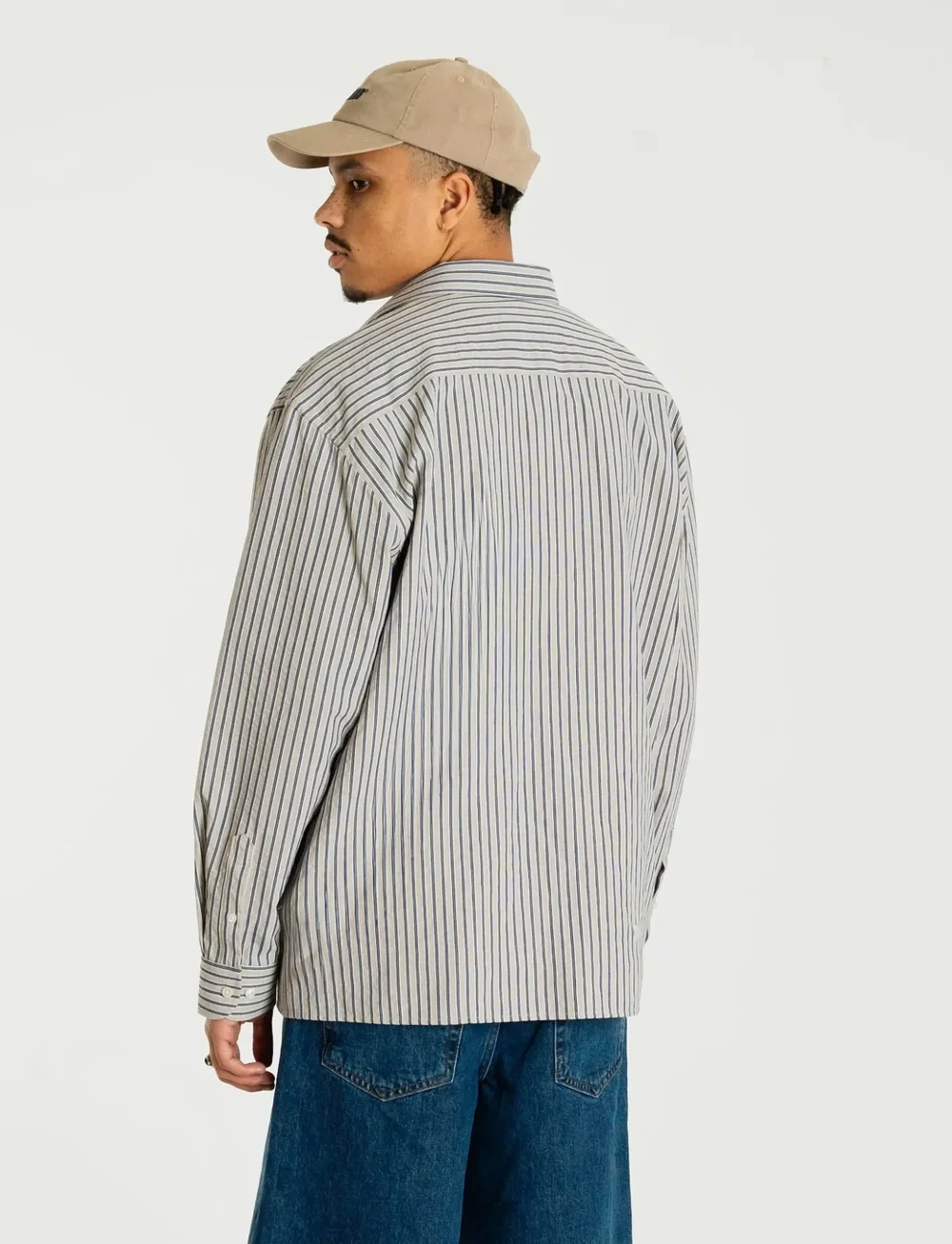Woodbird - WBBuzo Ming Shirt - gestreifte hemden - grey - 4