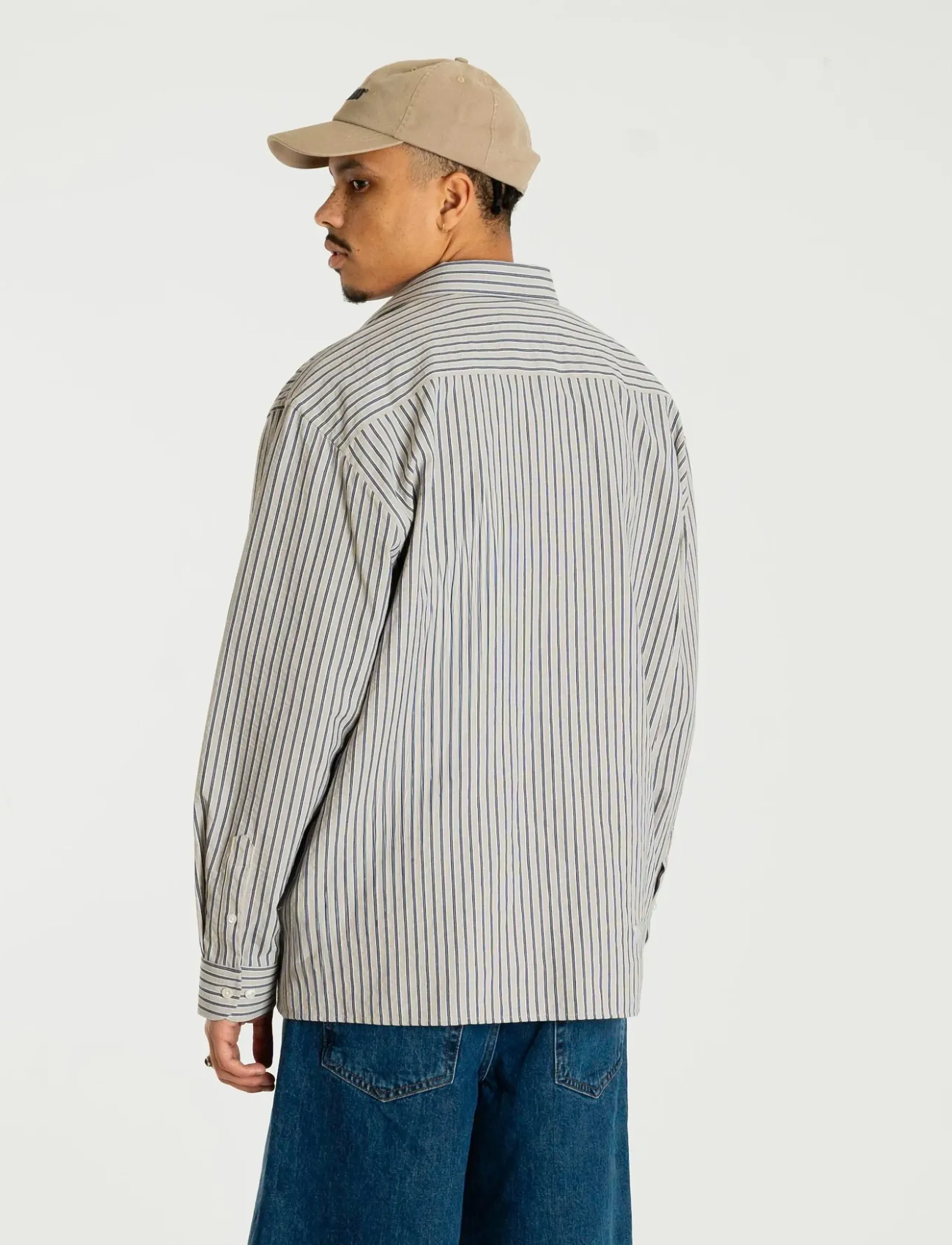 Woodbird - WBBuzo Ming Shirt - grey - 4