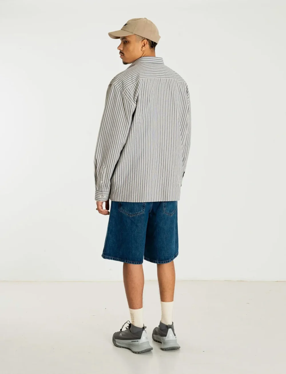Woodbird - WBBuzo Ming Shirt - gestreifte hemden - grey - 5