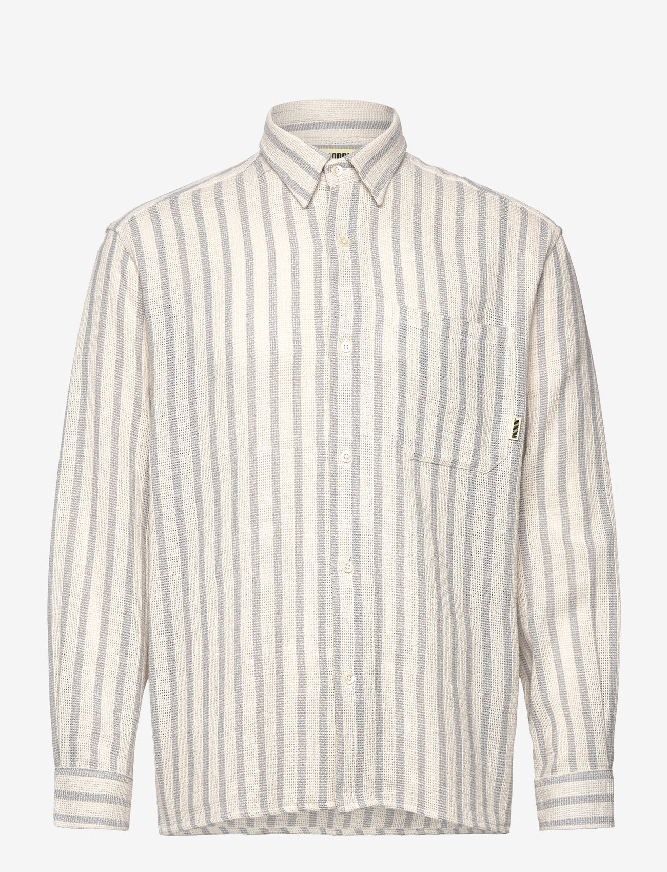 Woodbird - WBBuzo Weeve Shirt - gestreifte hemden - off white - 0