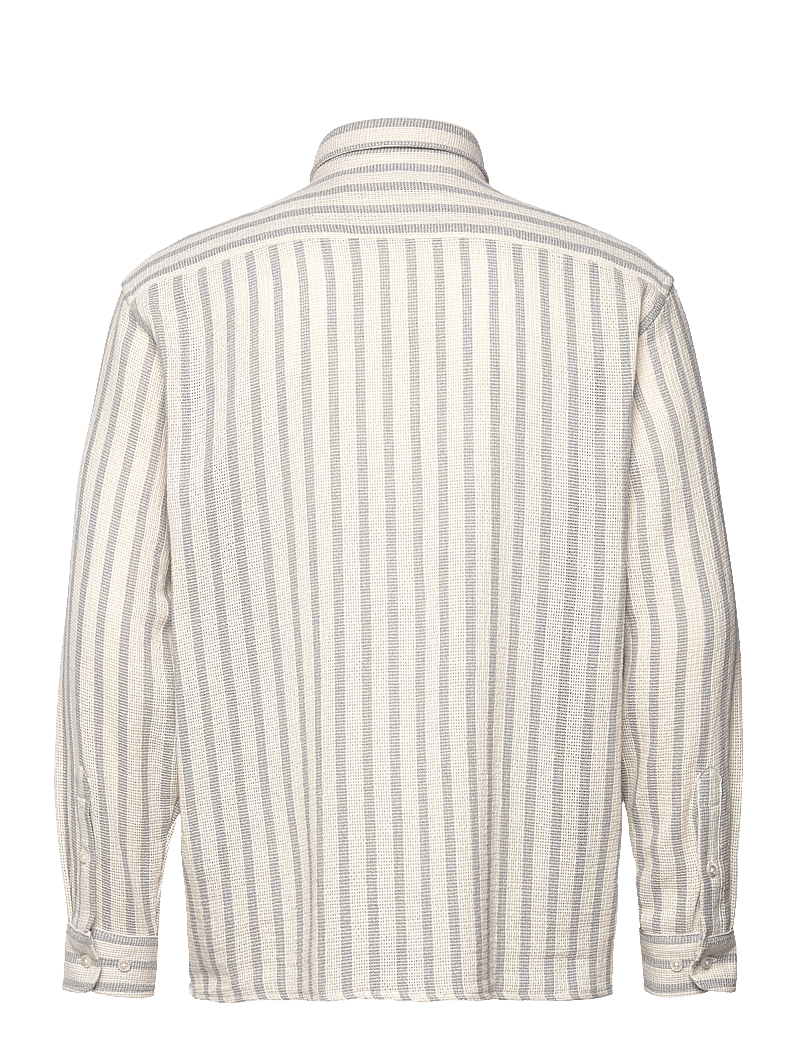 Woodbird - WBBuzo Weeve Shirt - gestreifte hemden - off white - 1