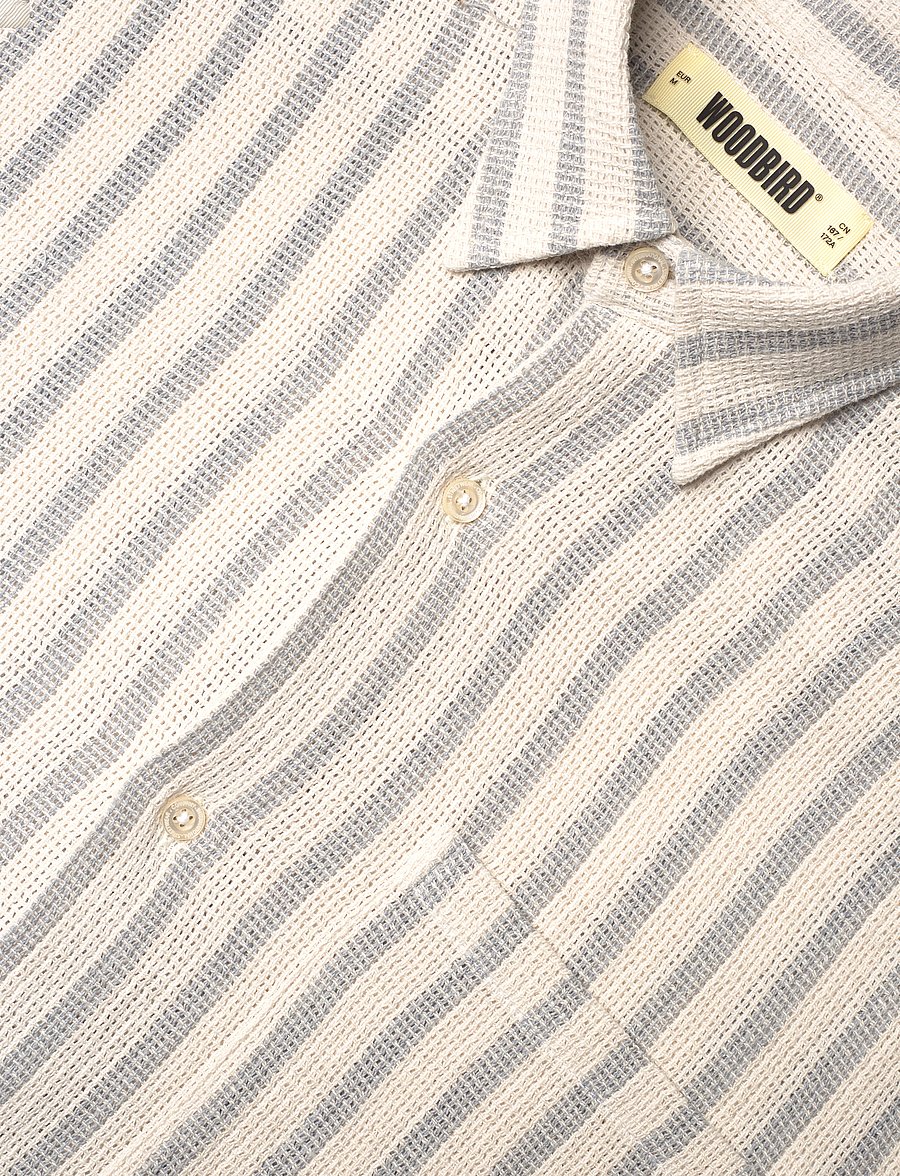 Woodbird - WBBuzo Weeve Shirt - off white - 3