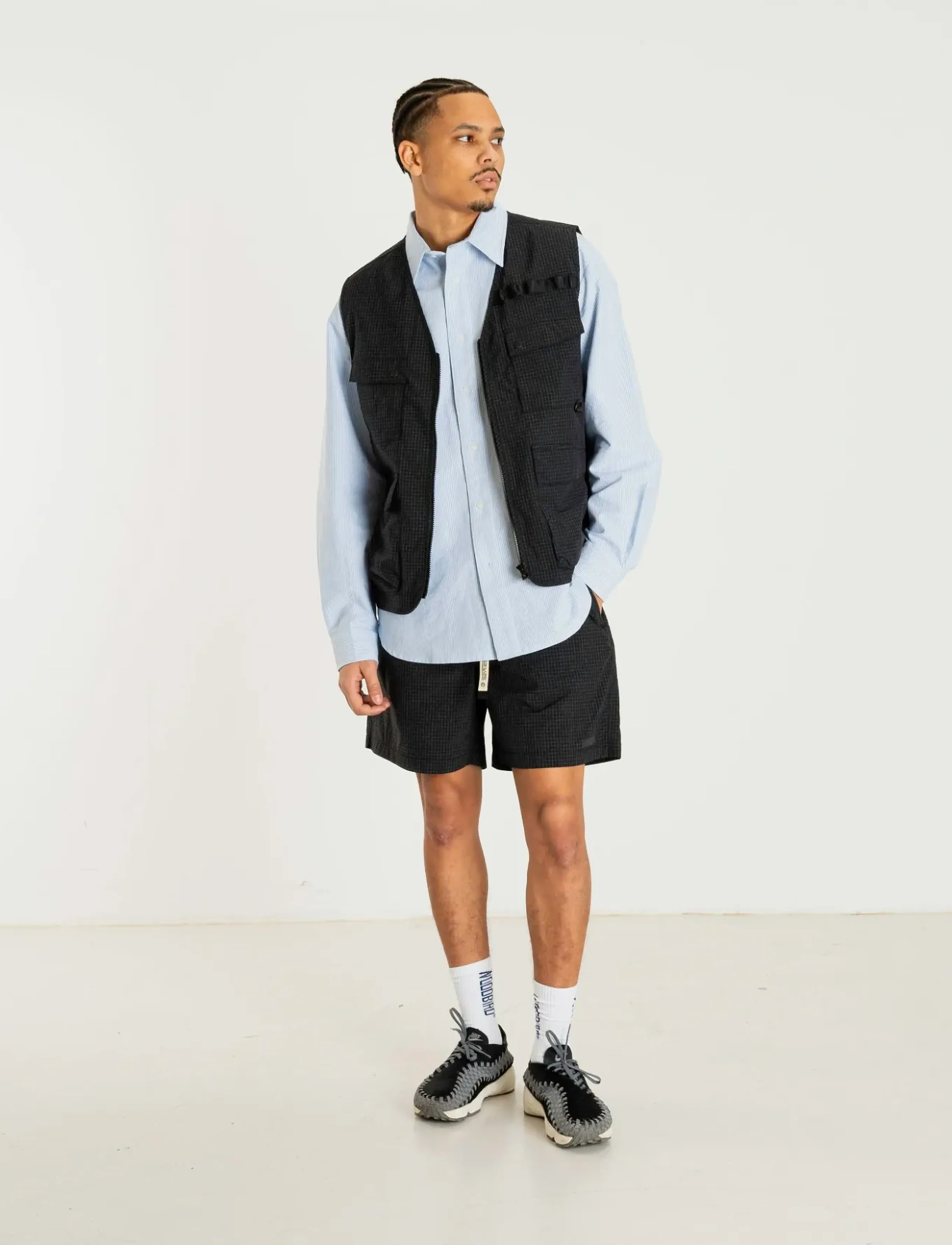 Woodbird Wbdong Tech Vest, M, Black, Overtøj > Veste, Herre