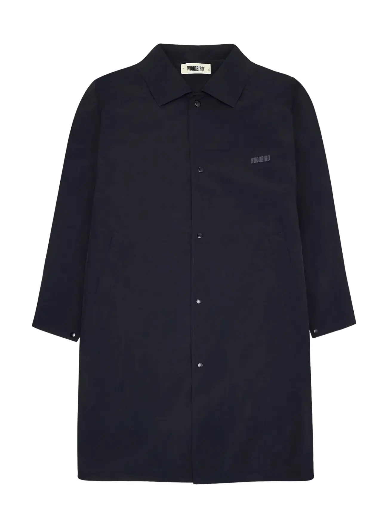 WOODBIRD Wbwing Nylon Mantel Navy - S - Herren