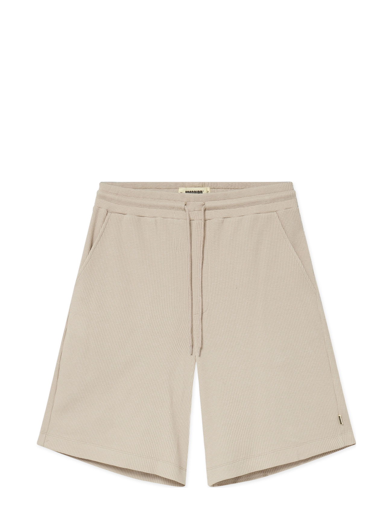 Woodbird - WBBen Waffel Shorts - taupe brown - 1