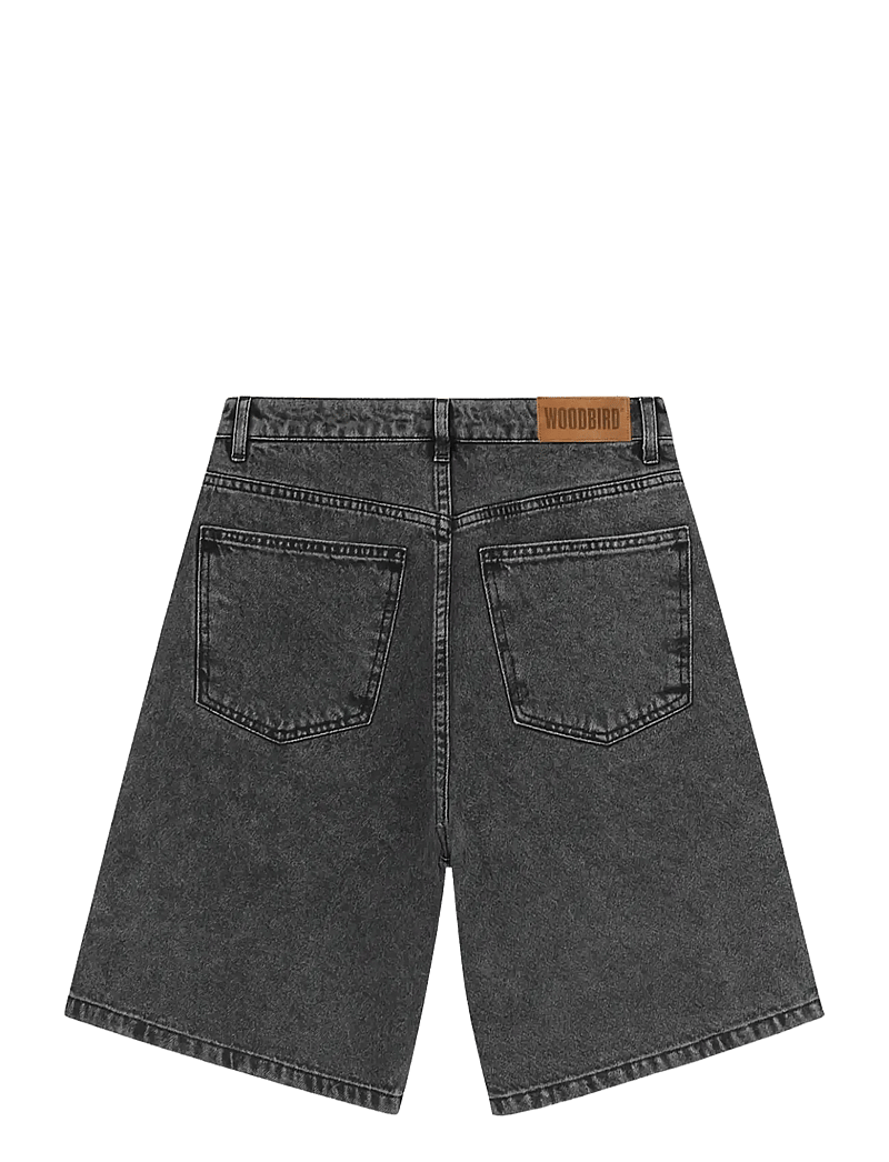 Woodbird - WBYuto Thunblack Shorts - casual shorts - dark grey - 2