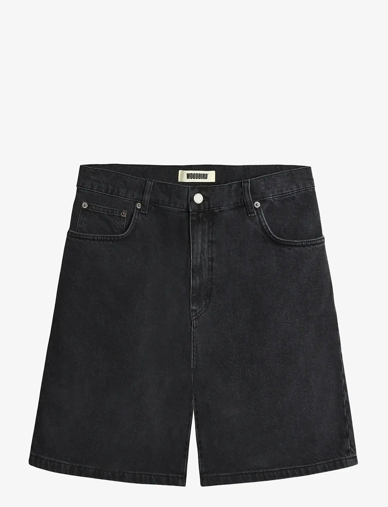 Woodbird - WBLeroy Crow Shorts - jorts - black vintage - 1