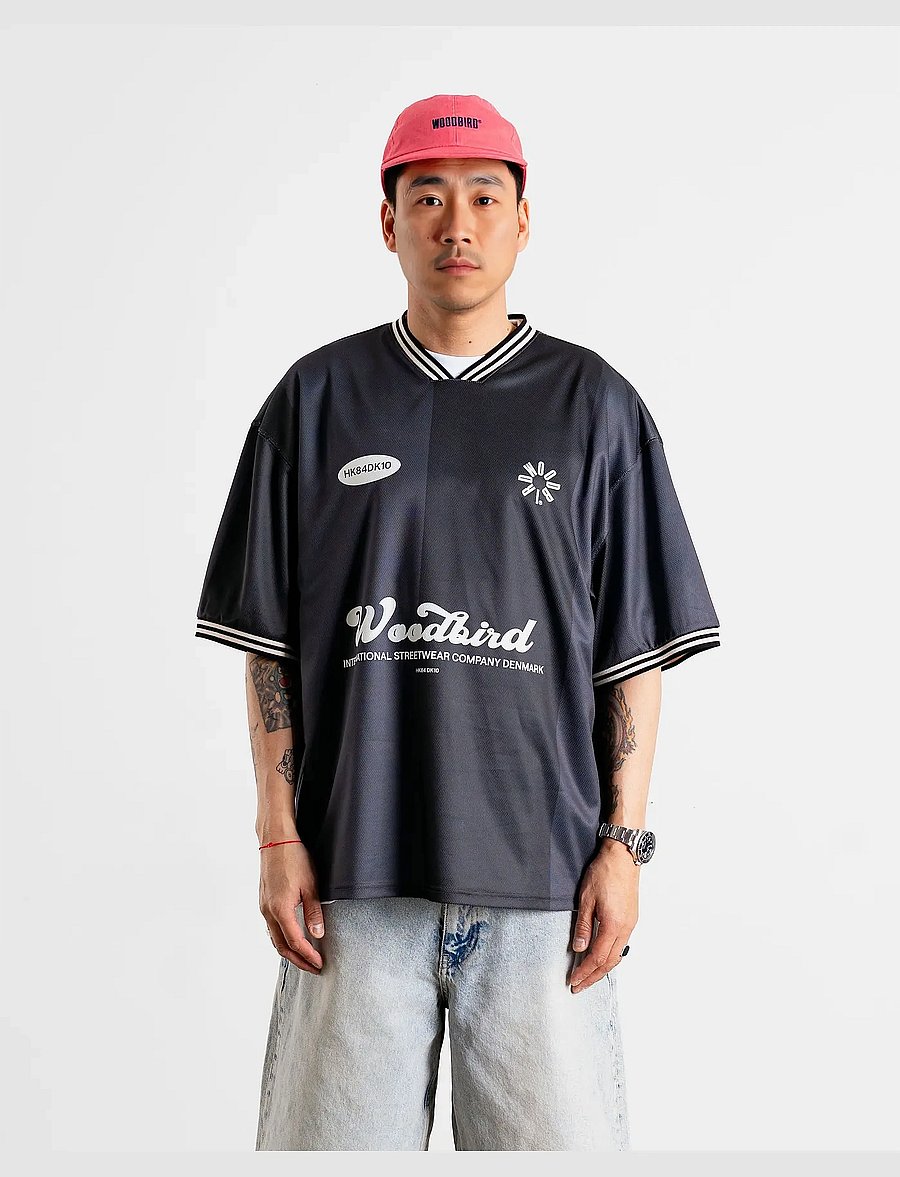Woodbird - WBBeam Sports Tee - t-krekli ar īsām piedurknēm - black - 0