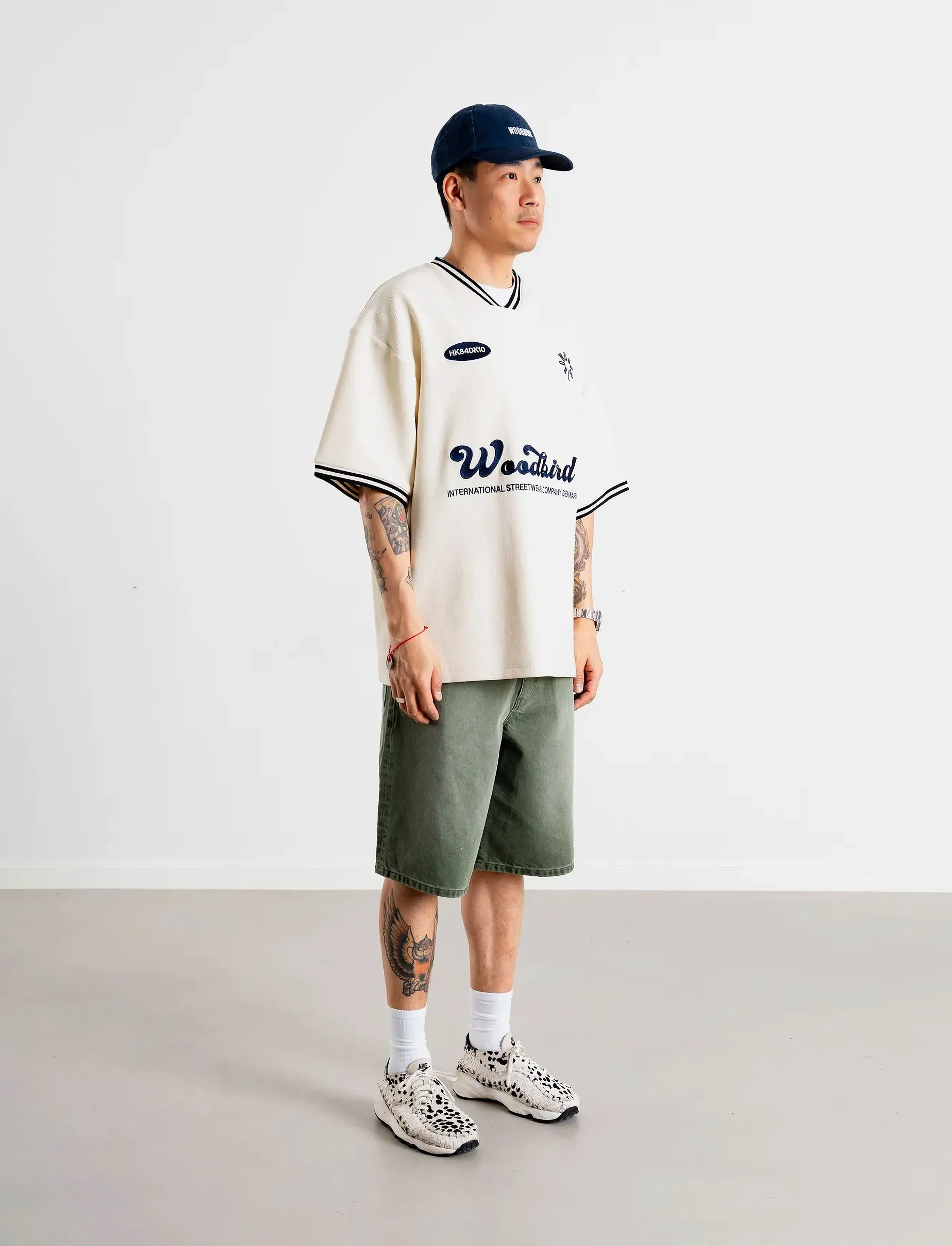 Woodbird - WBBeam Local Tee - off white - 2