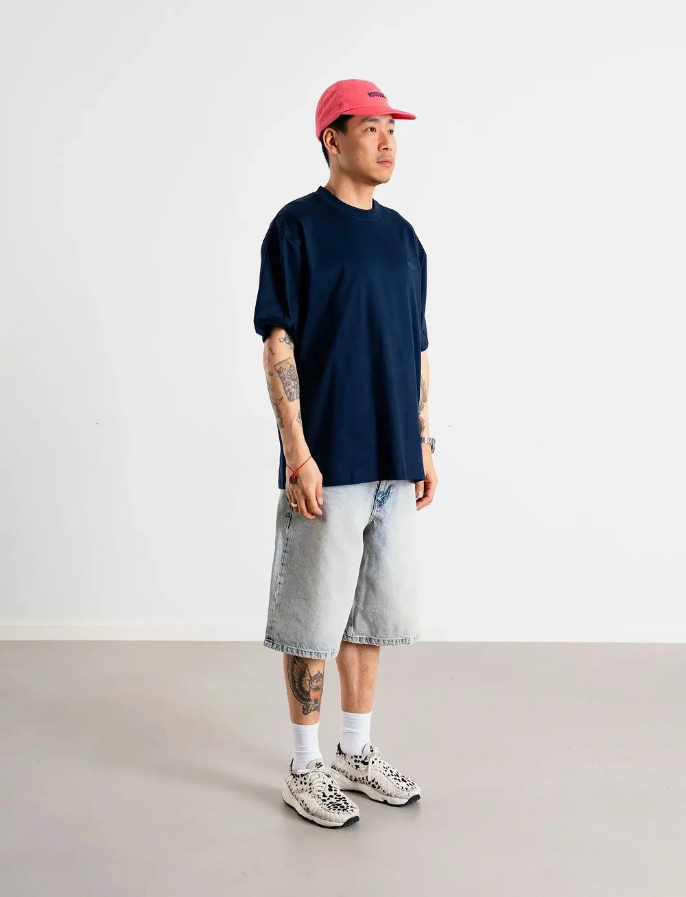 Woodbird - WBBaine Cray Tee - lyhythihaiset - navy - 3