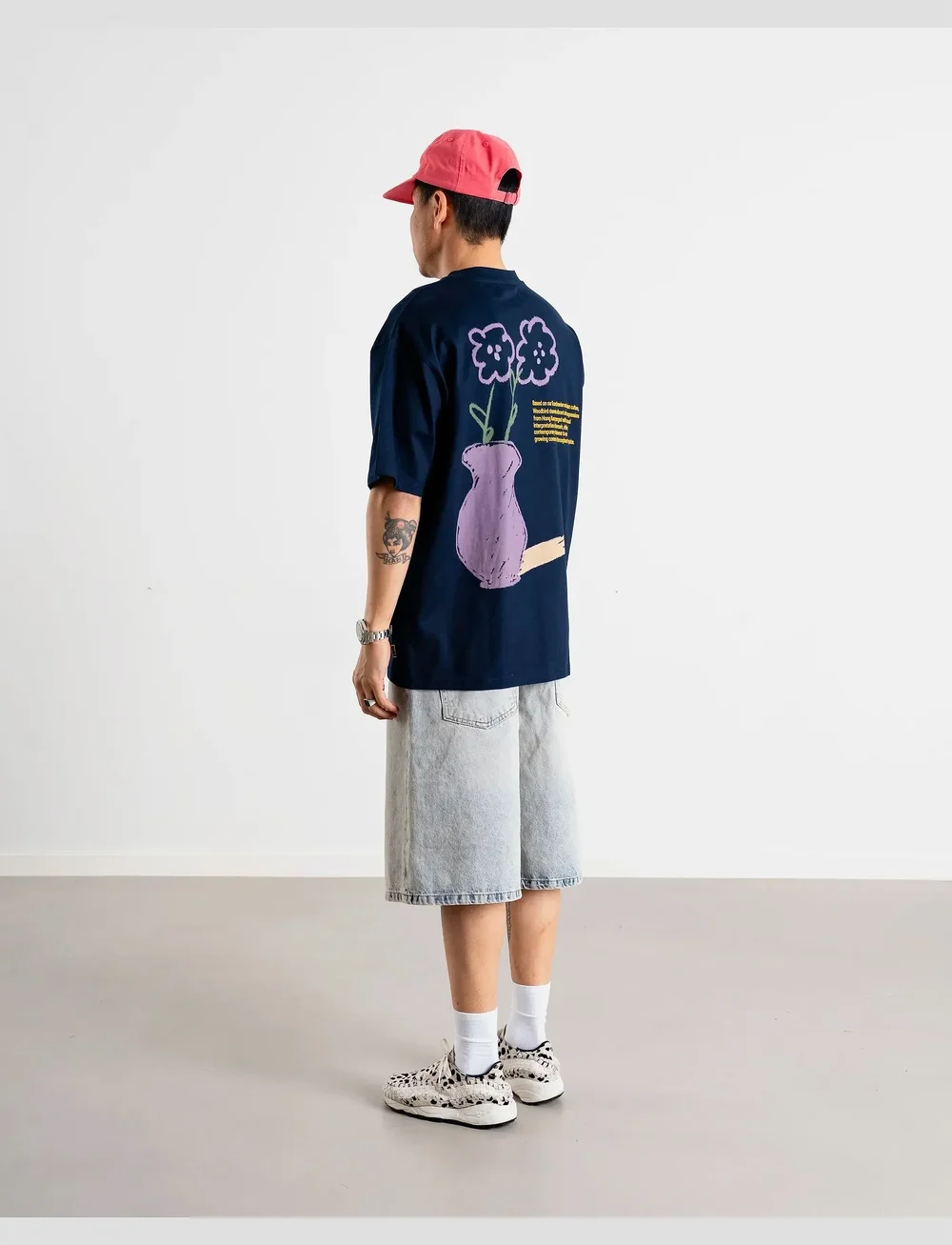 Woodbird - WBBaine Cray Tee - lyhythihaiset - navy - 4