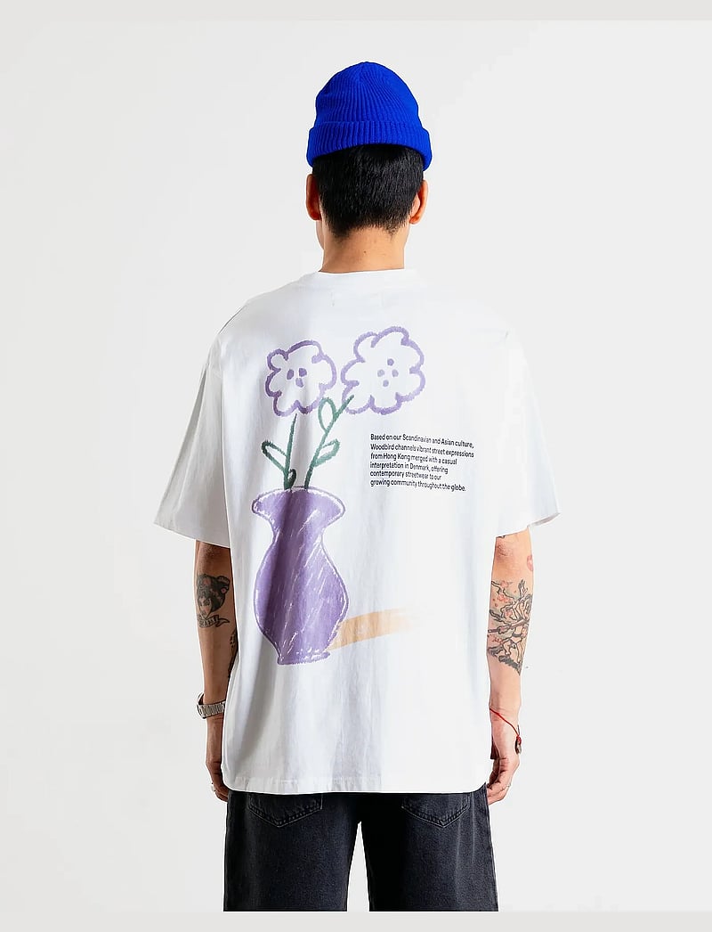 Woodbird - WBBaine Cray Tee - lühikeste varrukatega t-särgid - white - 4