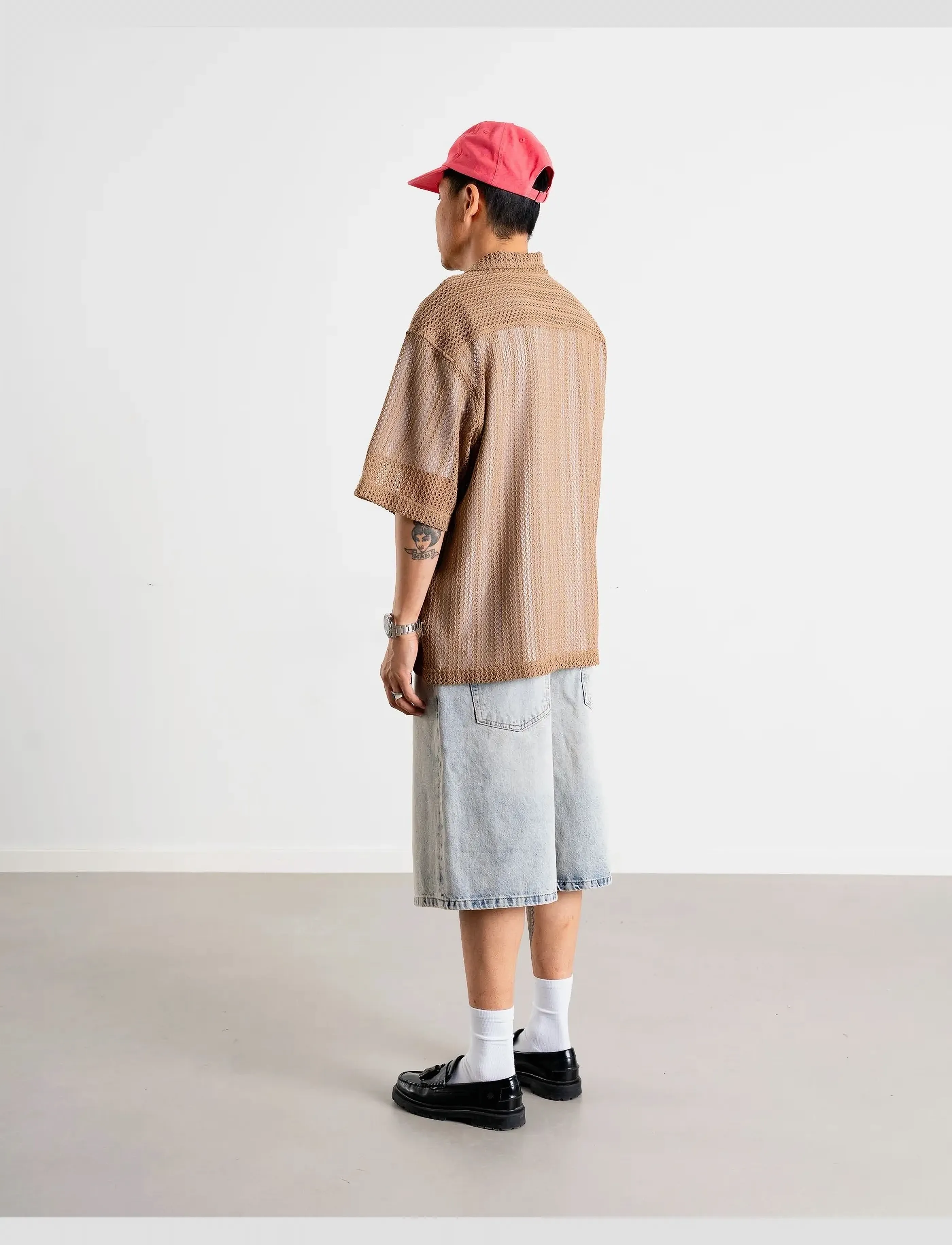 Woodbird - WBWang Lace Shirt - taupe brown - 3