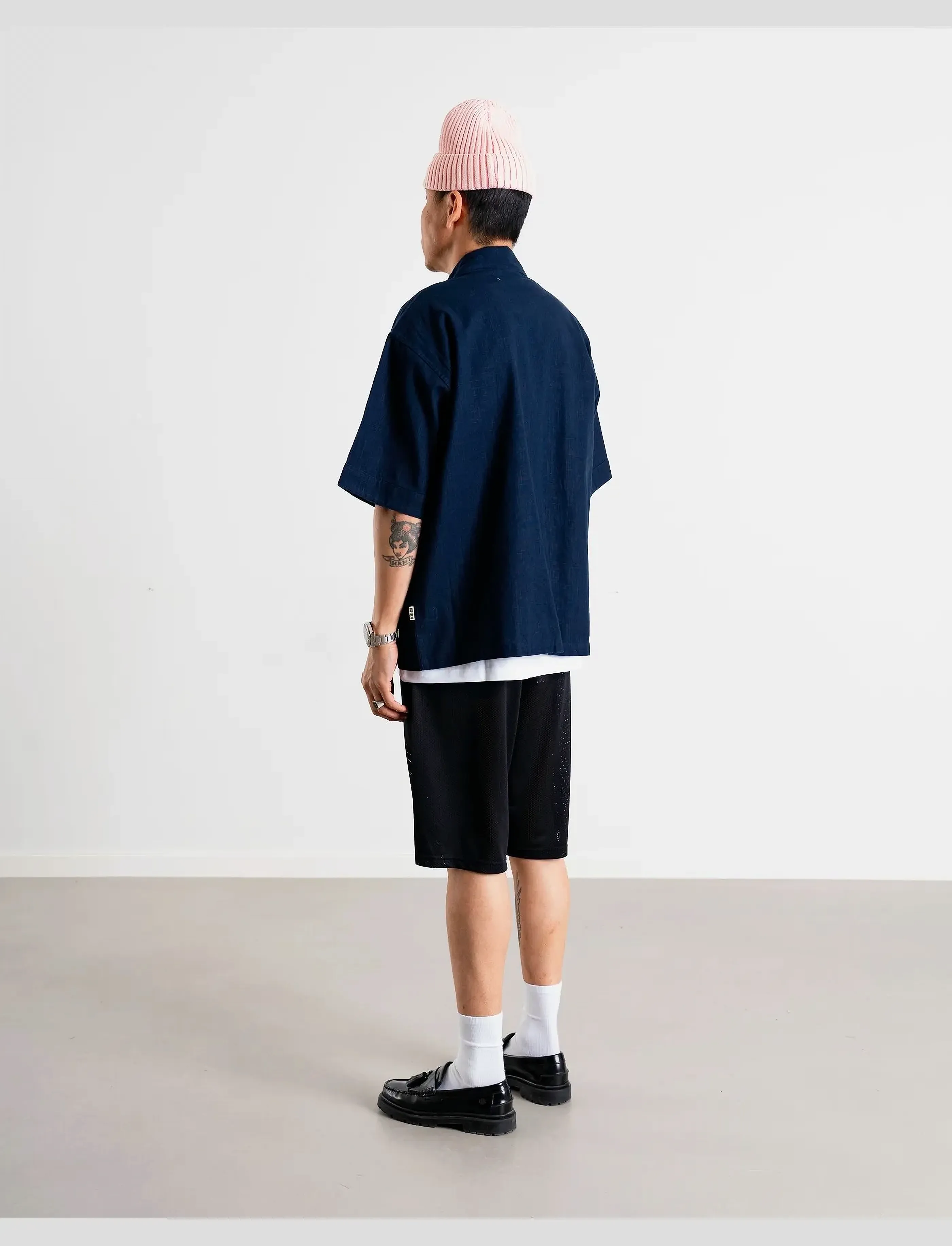 Woodbird - WBWang Tiger Shirt - navy - 3