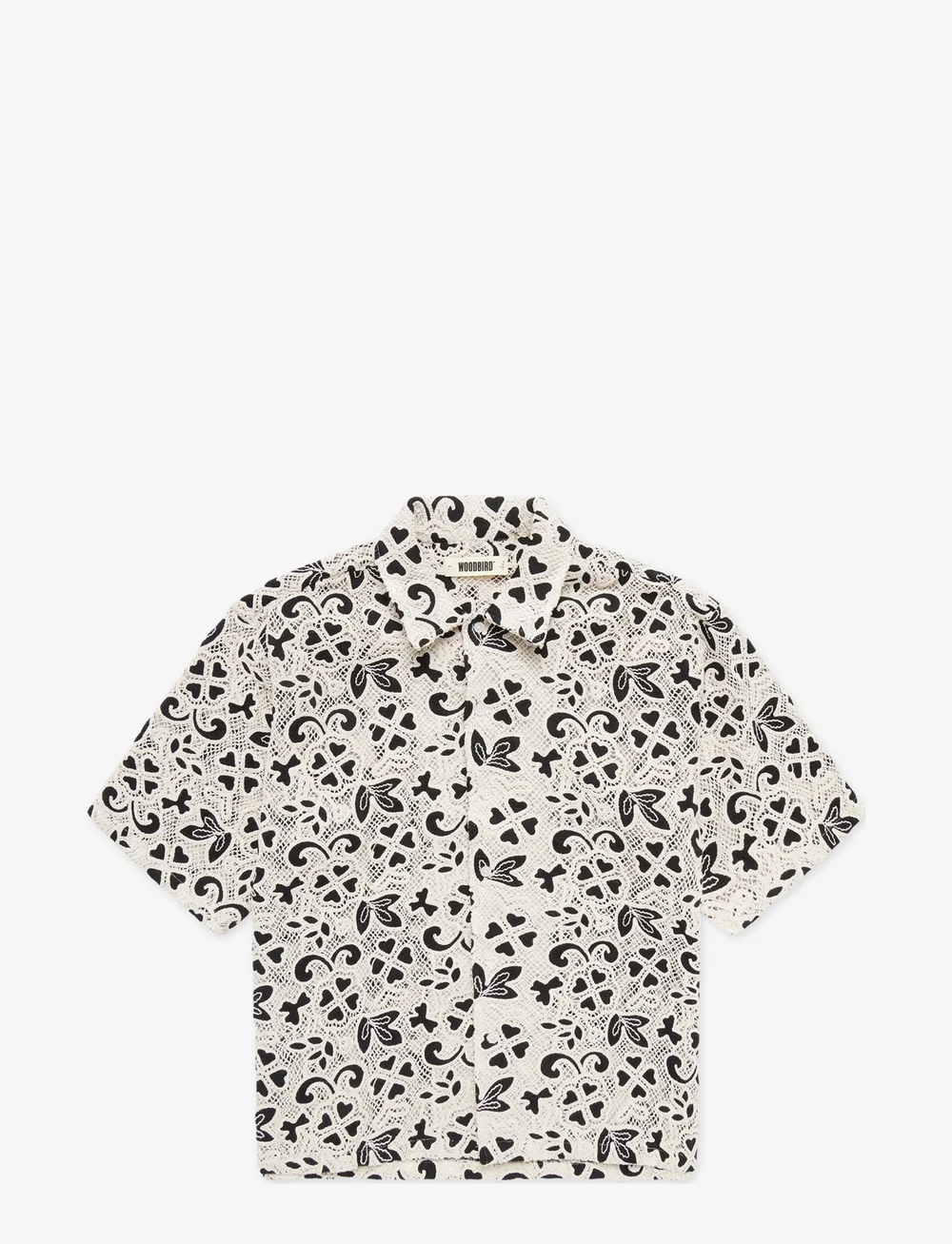 Woodbird - WBWang Soul Shirt - lühikeste varrukatega särgid - off white - 1