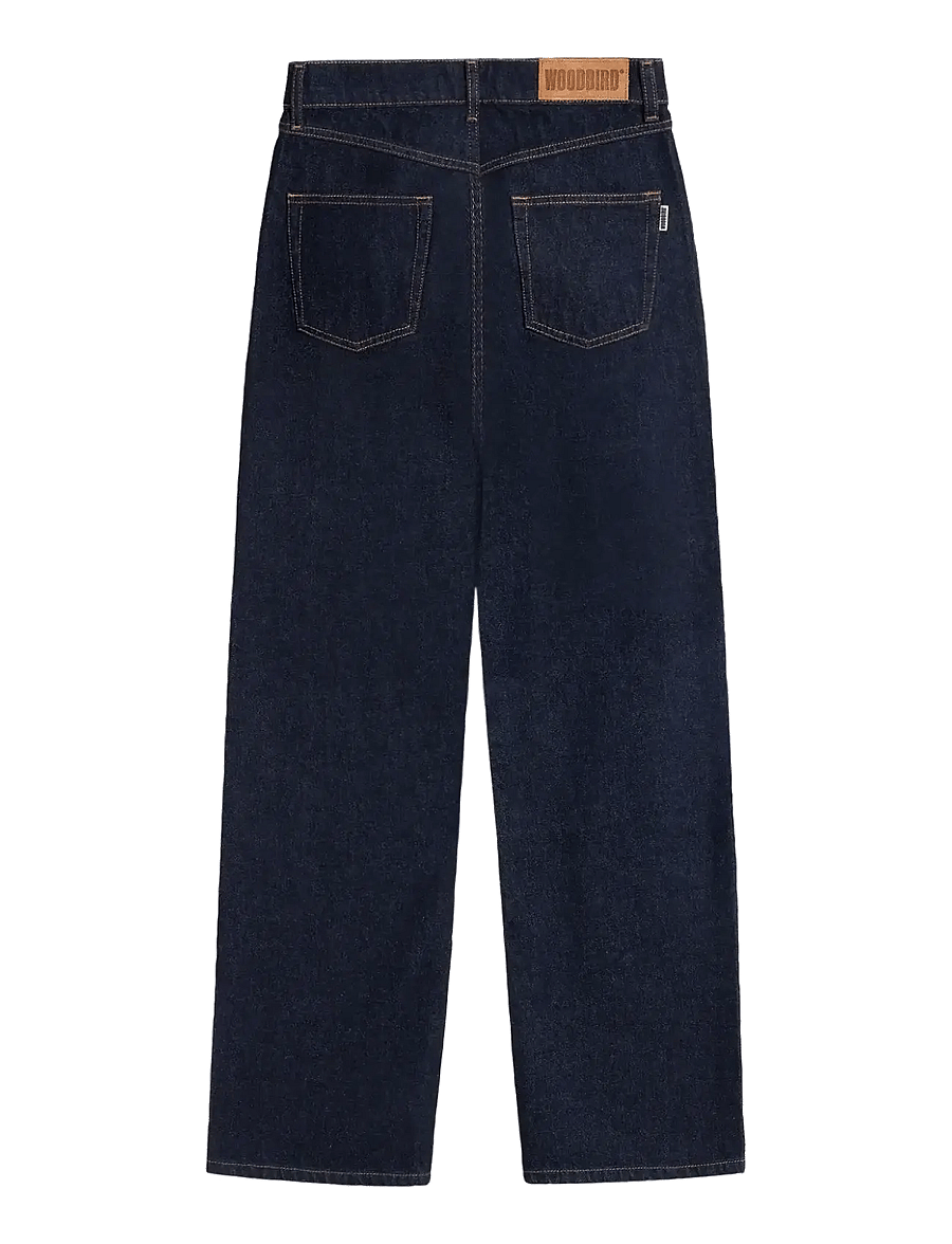 Woodbird - WBCarla Raw Jeans - hosen mit weitem bein - raw blue - 1