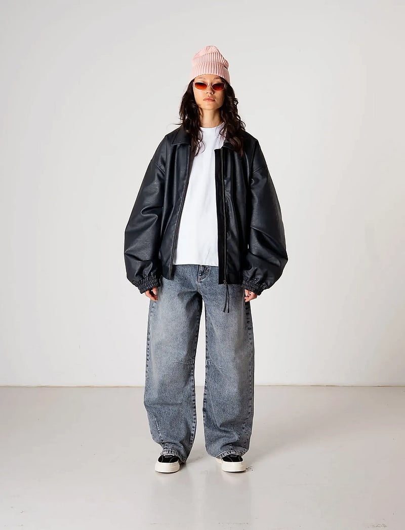 Woodbird - WBBrooke Smoke Jeans - boyfriend jeans - dark grey - 0