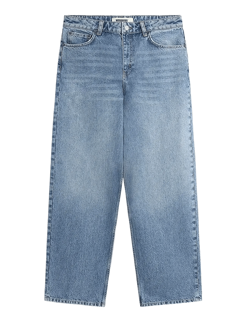 Woodbird - WBAya Hope Jeans - džinsi ar platām starām - blue - 1