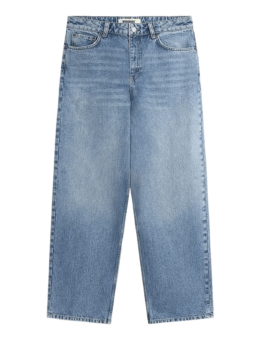 Woodbird - WBAya Hope Jeans - pantalons larges - blue - 1