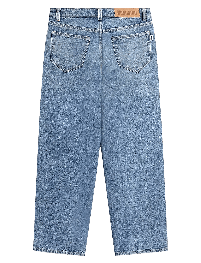 Woodbird - WBAya Hope Jeans - džinsi ar platām starām - blue - 2