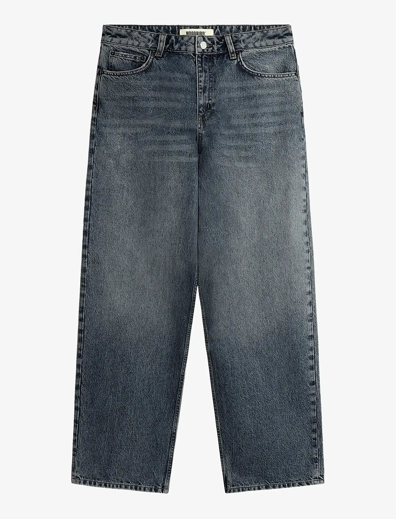 Woodbird - WBAya Shadow Jeans - hosen mit weitem bein - black - 0