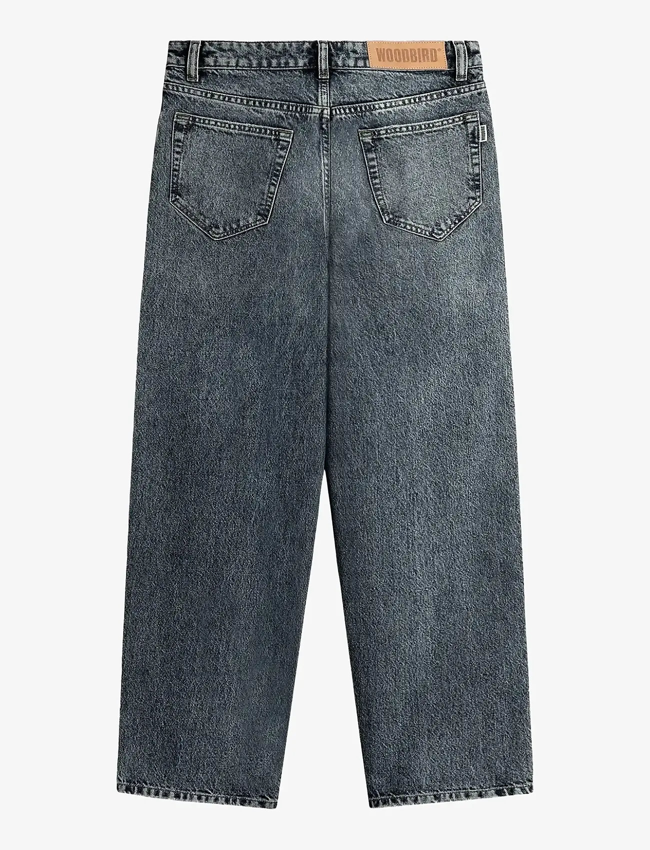 Woodbird - WBAya Shadow Jeans - hosen mit weitem bein - black - 1