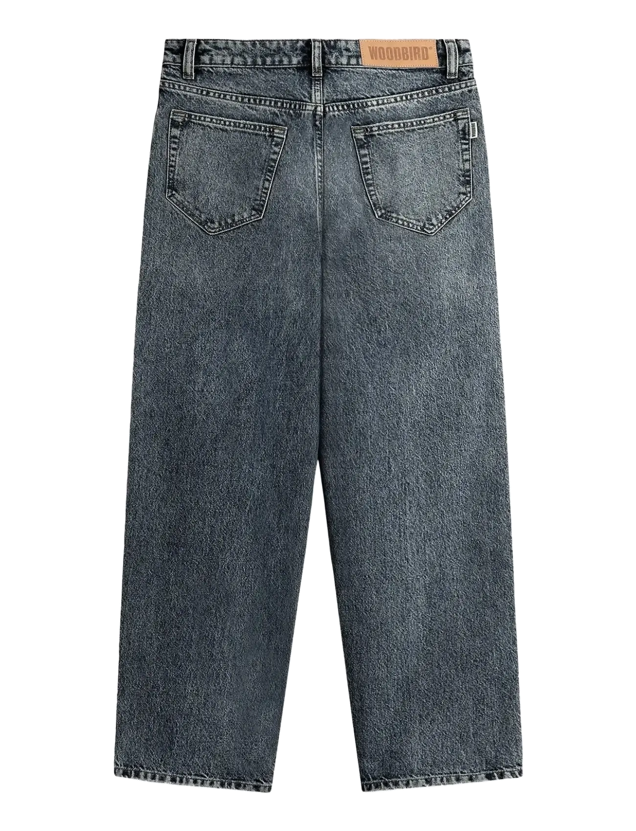 Woodbird - WBAya Shadow Jeans - laia säärega teksad - black - 1