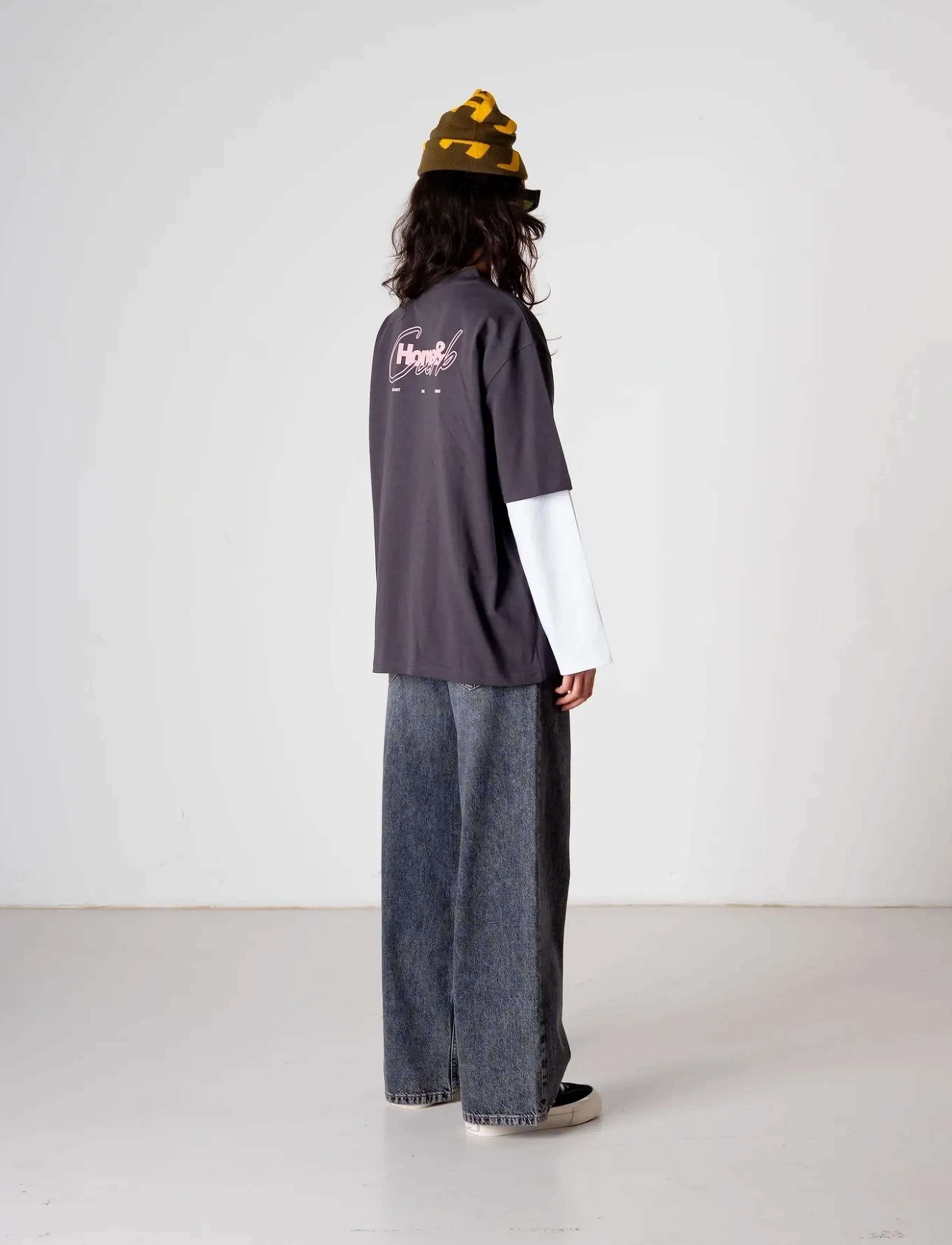 Woodbird - WBBalo Curbi Tee - asphalt - 4