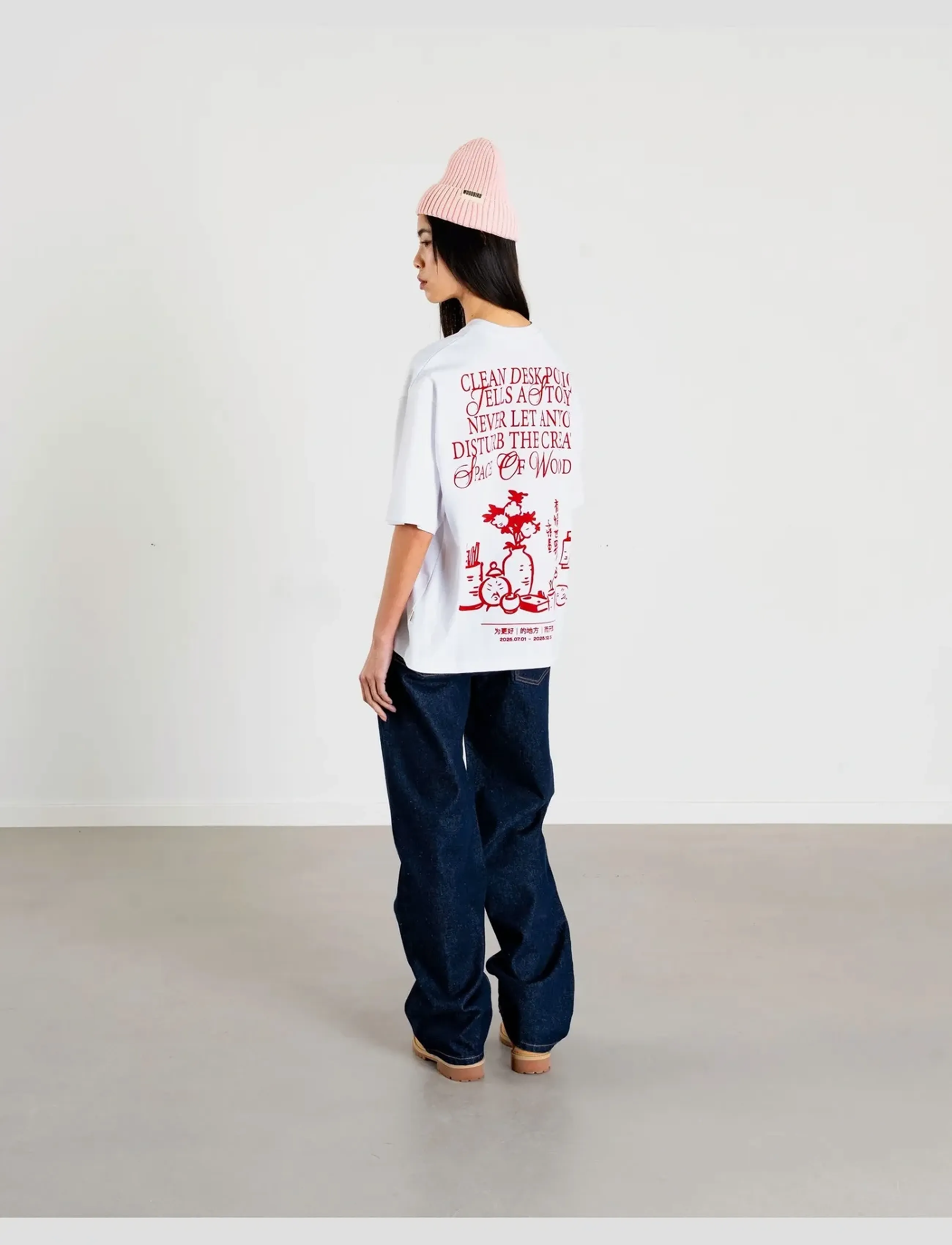 Woodbird - WBBalo Space Tee - t-särgid - white - 4