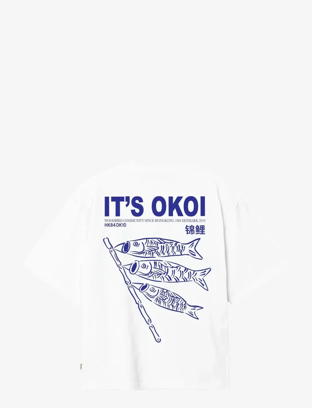 Woodbird - WBBalo Koi Tee - t-särgid - white - 2