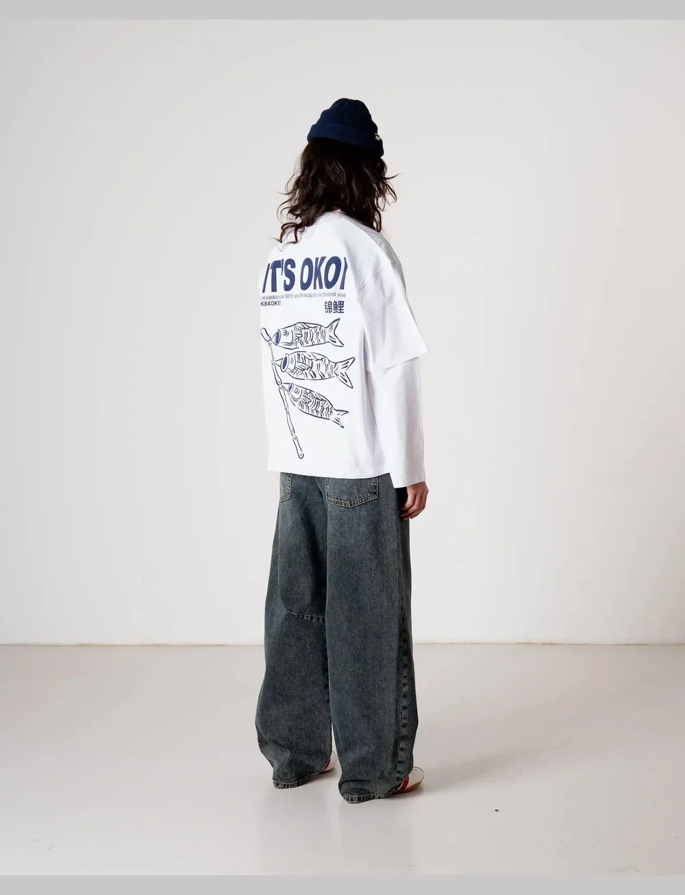 Woodbird - WBBalo Koi Tee - t-särgid - white - 5