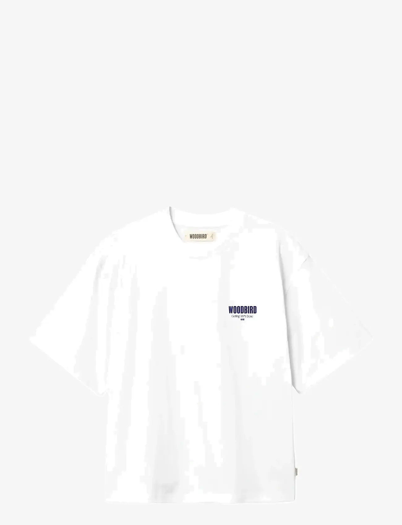 Woodbird - WBJuno Pho Tee - white - 1